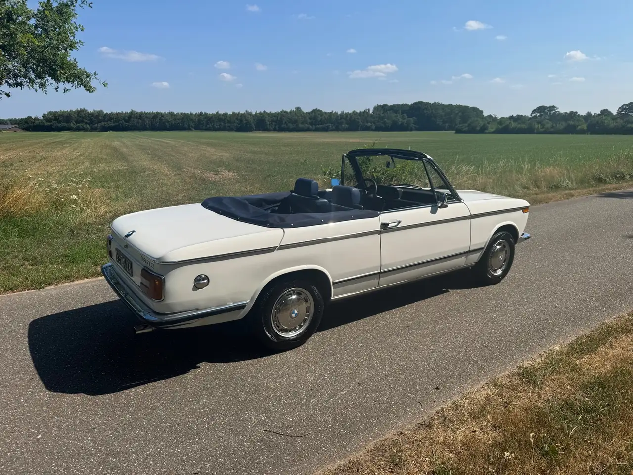 BMW 02-serie 1602 Cabriolet Lumma Charmonix Blanc 1974, foto 7