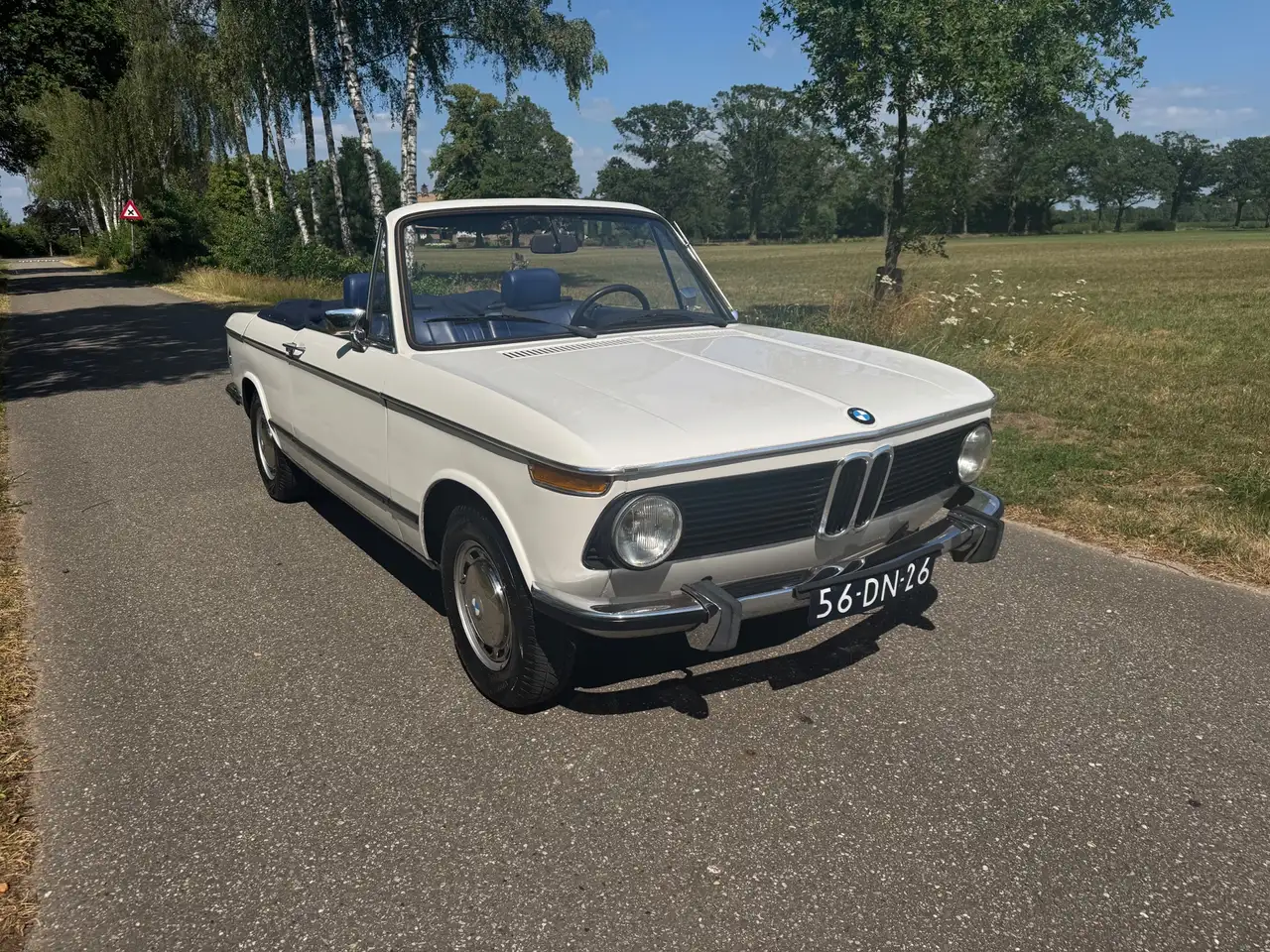 BMW 02-serie 1602 Cabriolet Lumma Charmonix Blanc 1974, foto 10
