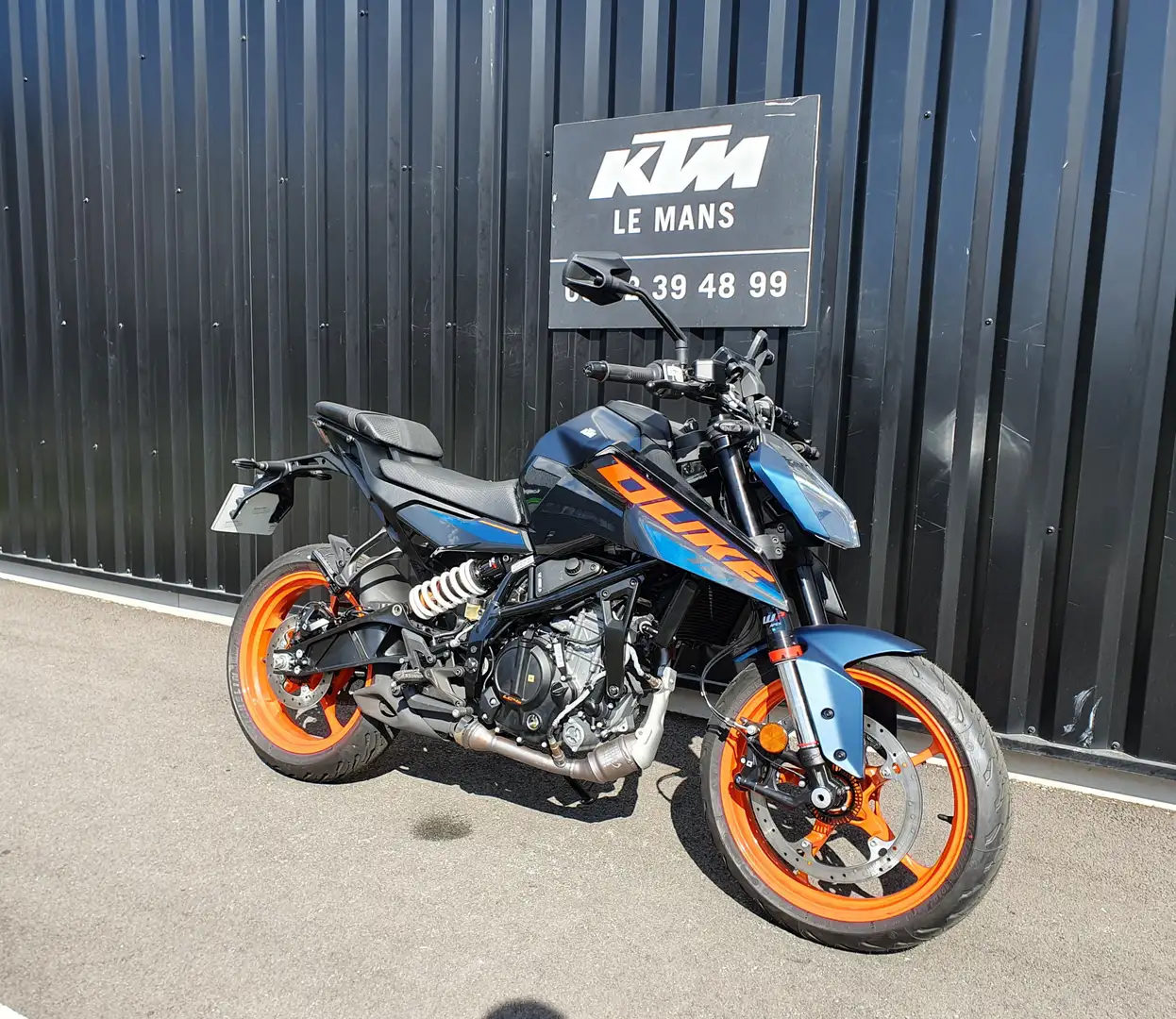 KTM 125 Duke Albastru - 2