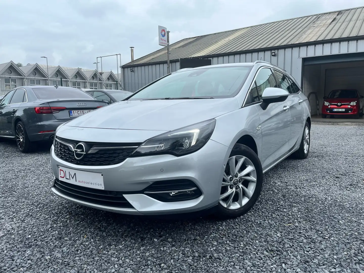 Opel Astra Sports Tourer 1.5 Turbo D Elegance S/S (EU6AP) Zilver - 1