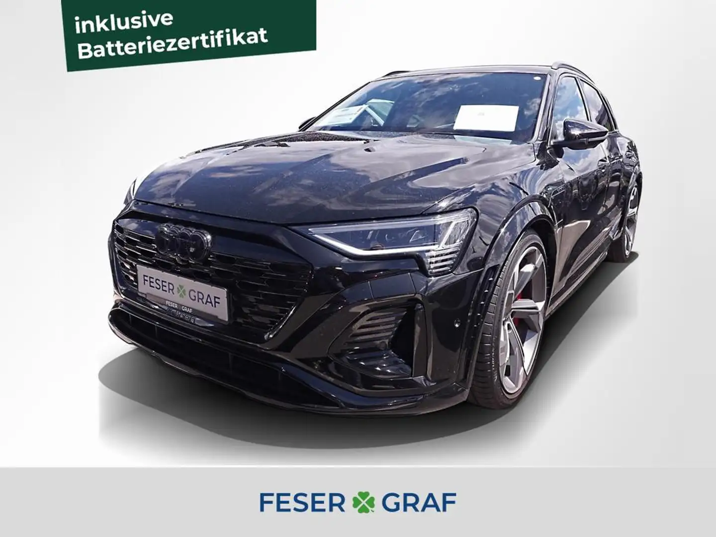 Audi SQ8 e-tron 360° AHK B&O HuD Leder Matrix Pano Schwarz - 1