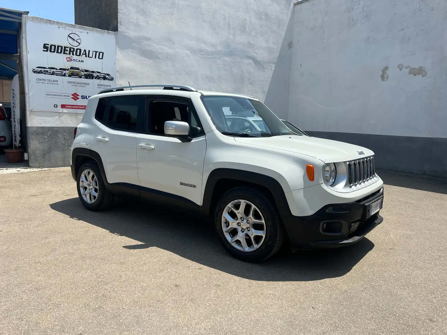 Jeep Renegade Renegade 1.6 mjt Limited fwd 120cv auto Bianco - 2