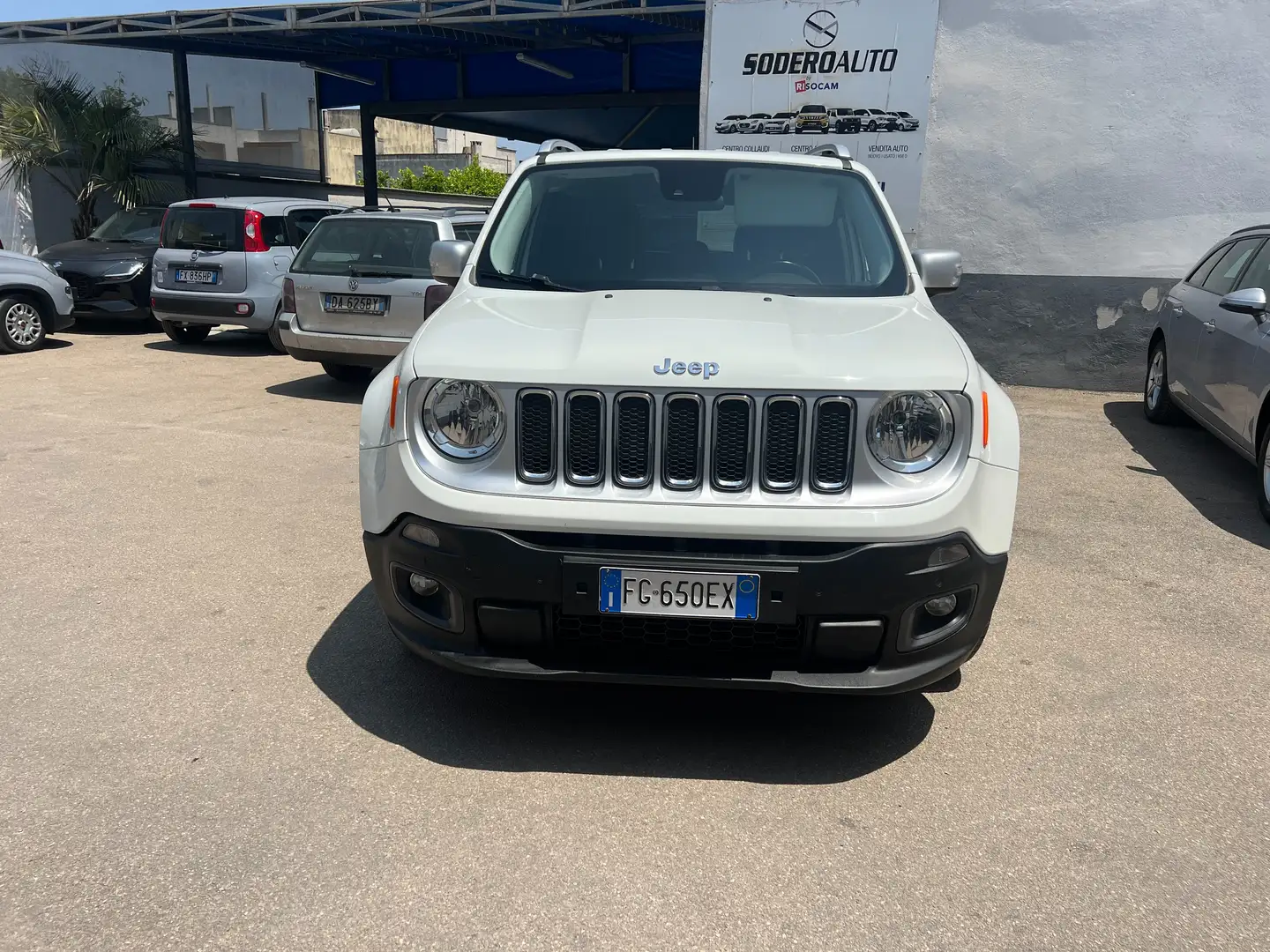 Jeep Renegade Renegade 1.6 mjt Limited fwd 120cv auto Bianco - 1