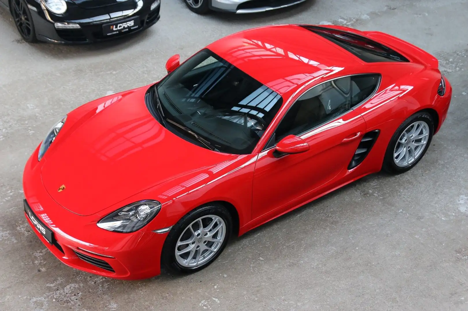 Porsche Cayman 718 Cayman Schalter SportChrono Einparkhilfe V+H Rot - 1