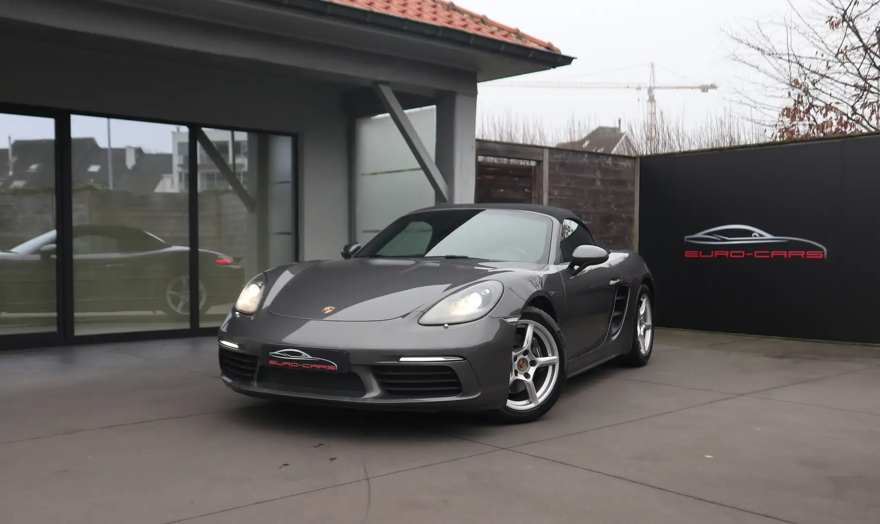 Porsche Boxster 718 pdk /GPS / PDLS / LEDER / PASM /XENON /CRUISE Gris - 1
