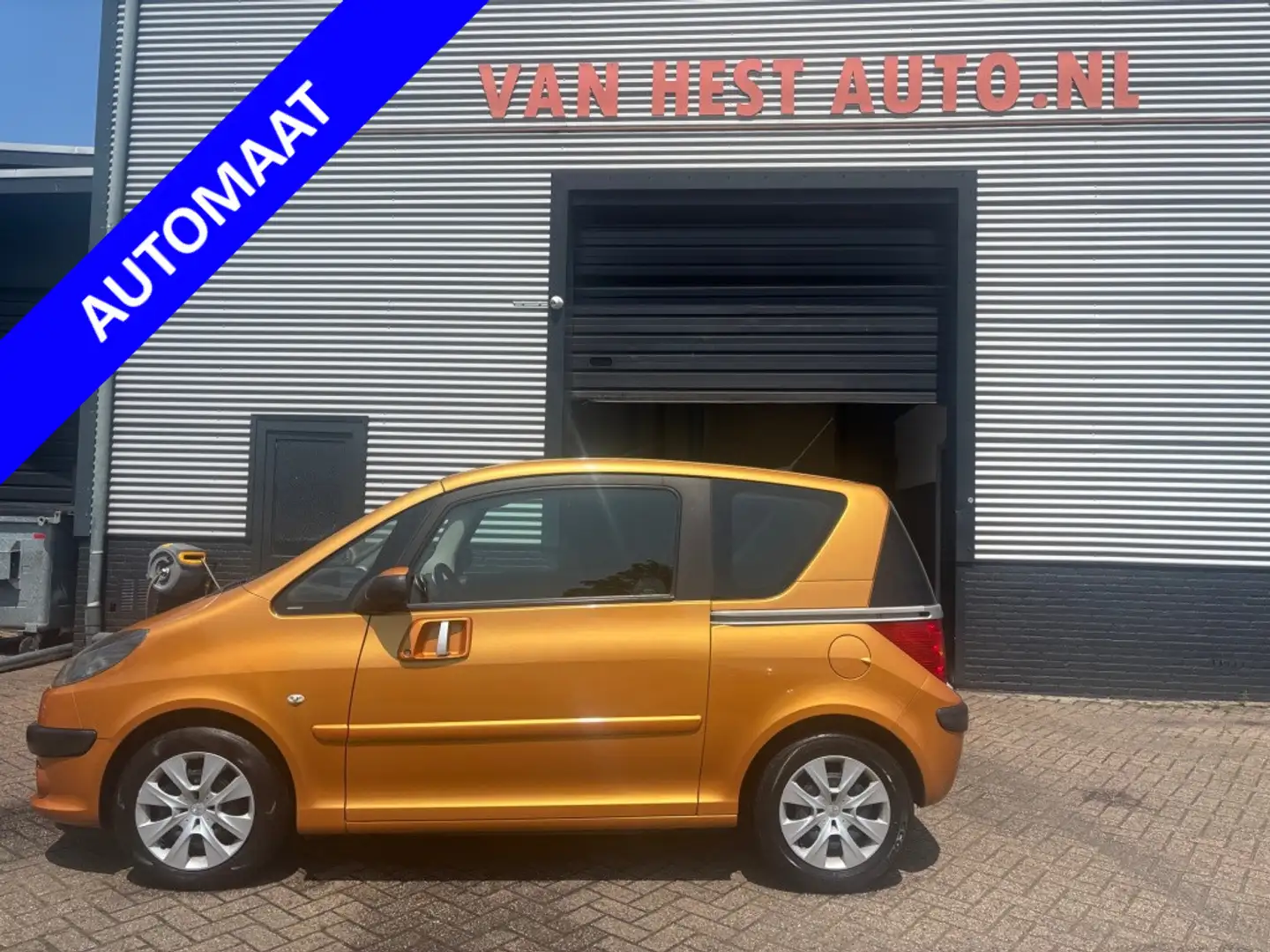 Peugeot 1007 1.6-16V Sporty Autom. | 3 MND GAR | CLIMA | ELEC R Orange - 1
