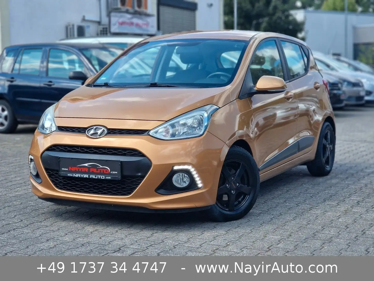 Hyundai i10 |EURO6|Navi|PDC|Sitz+Standheizung|Tempomat Orange - 1