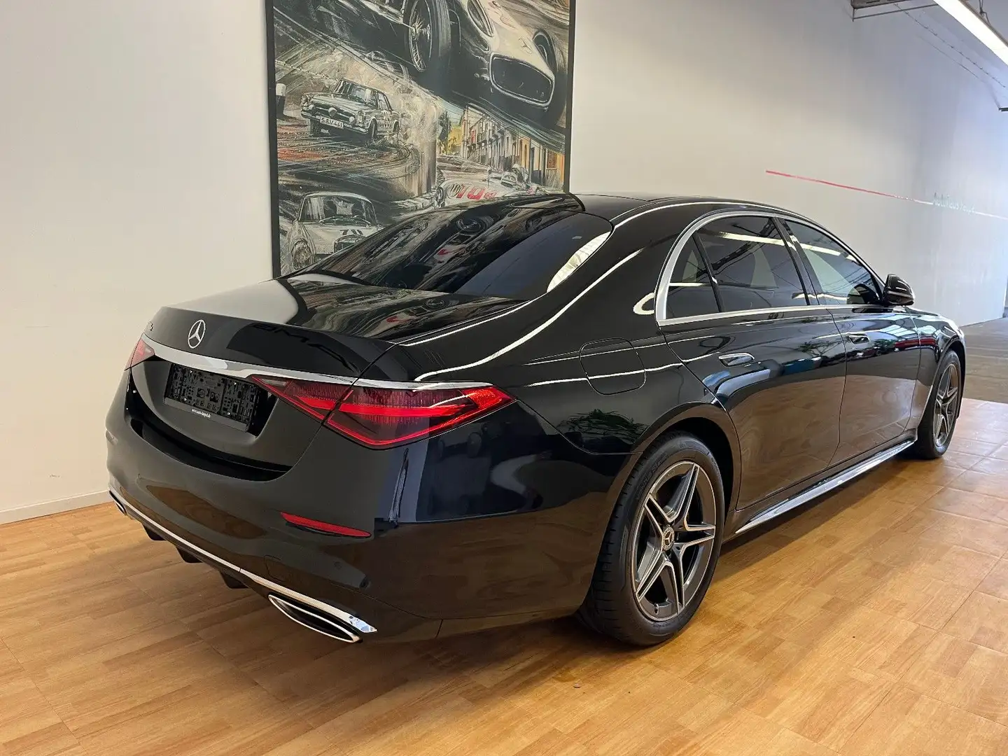 Mercedes-Benz S 580 e lang long AMG-Line Sound Pano Chauffeur Schwarz - 2