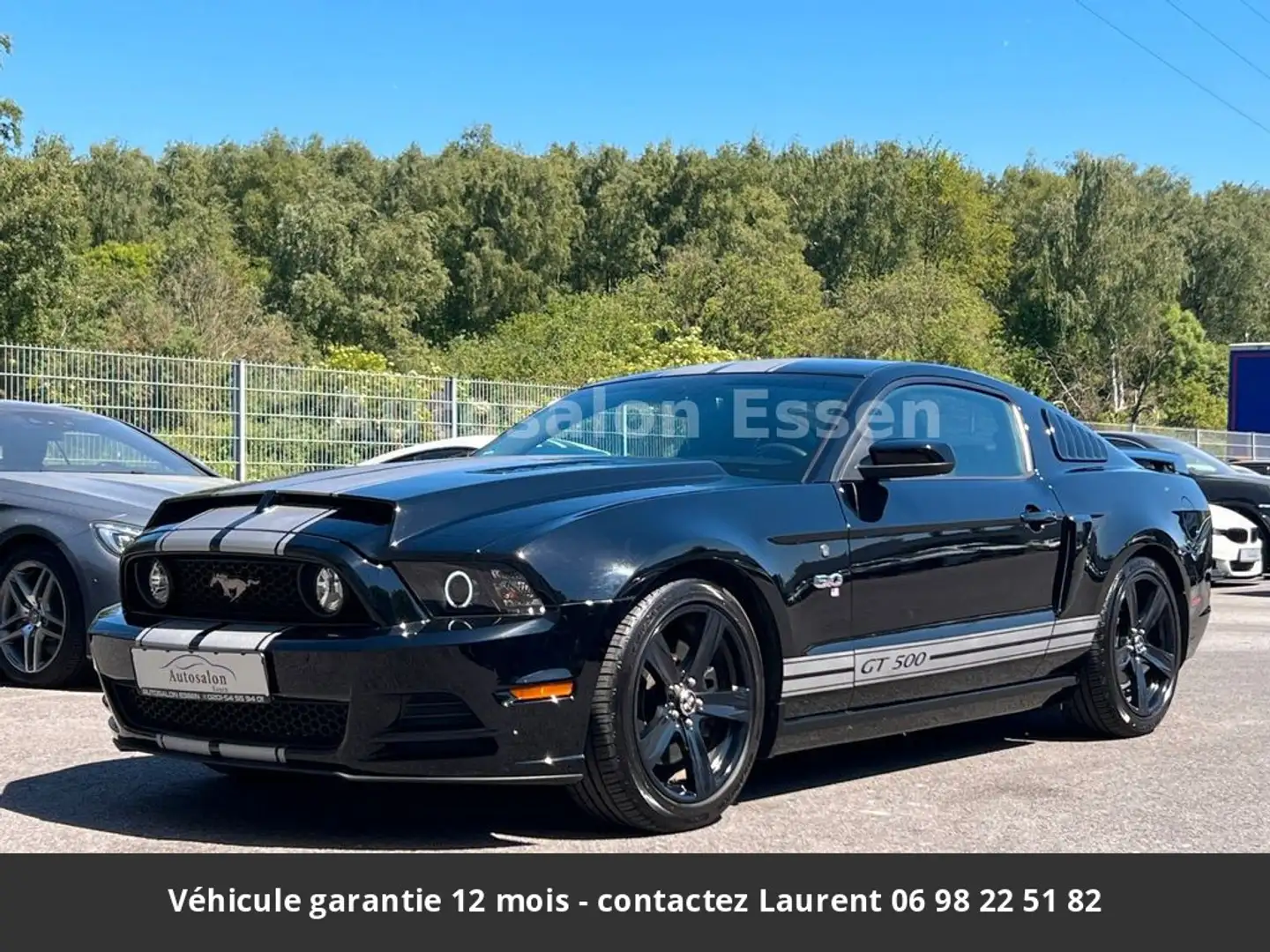 Ford Mustang GT Premium Tout compris hors homologation 4500e Noir - 1