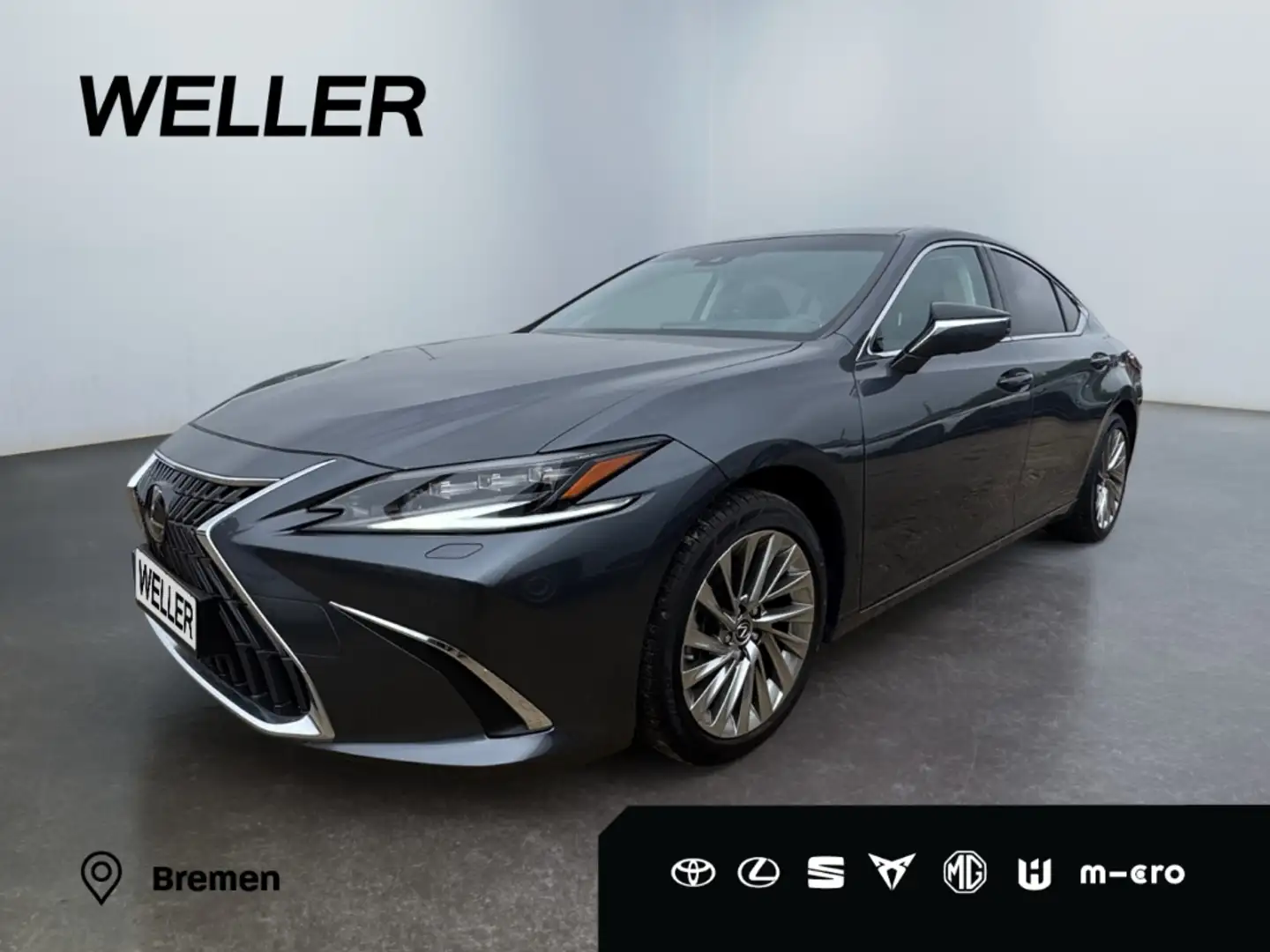 Lexus ES 300 h Luxury Line *HUD*Leder*360*MULTI-LED*ACC*TWA* Szürke - 1