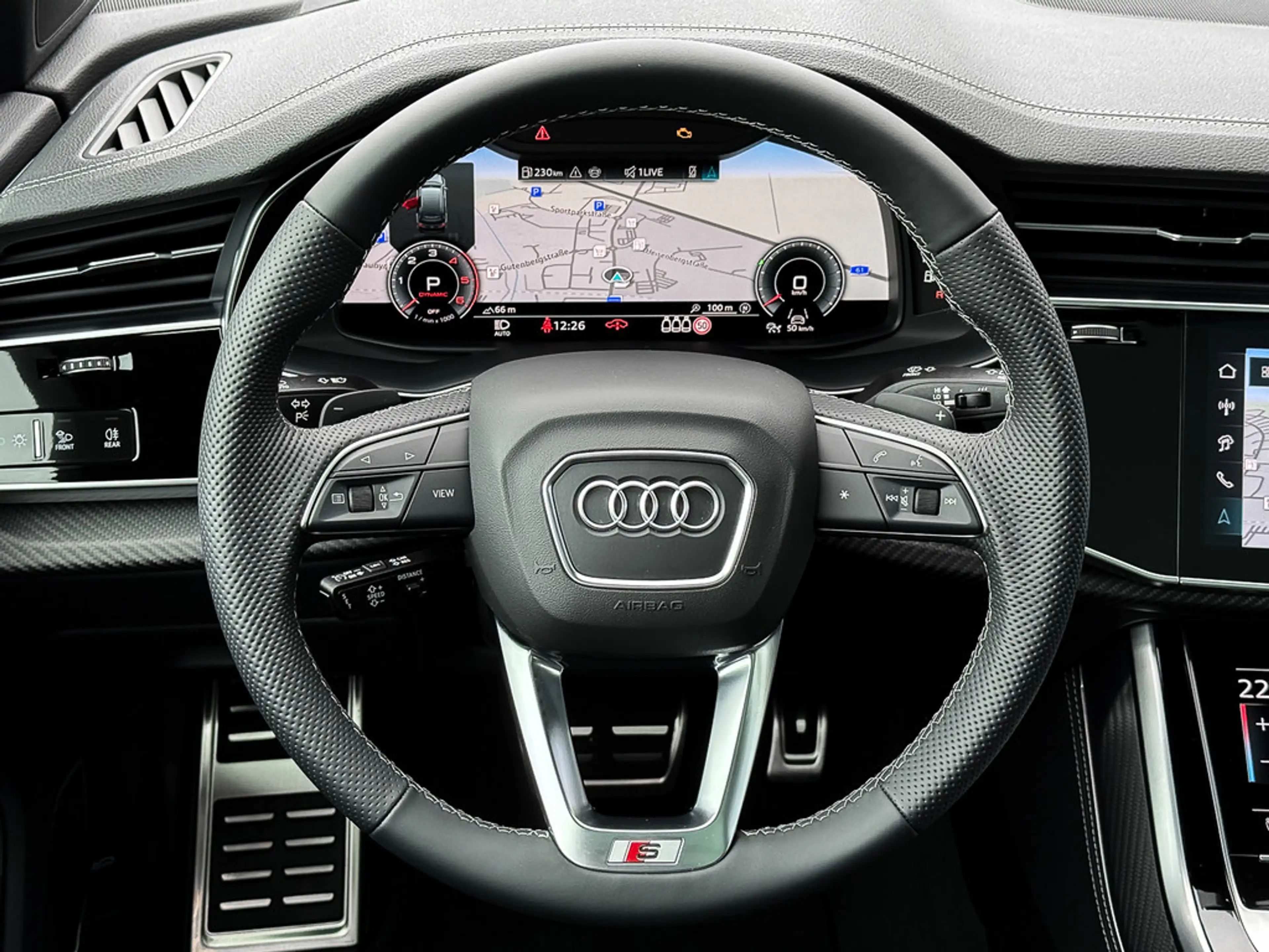 Audi Q7 TDI S line Black+ AHK/Pano/HuD/B&O/Standh./Matrix — photo 13