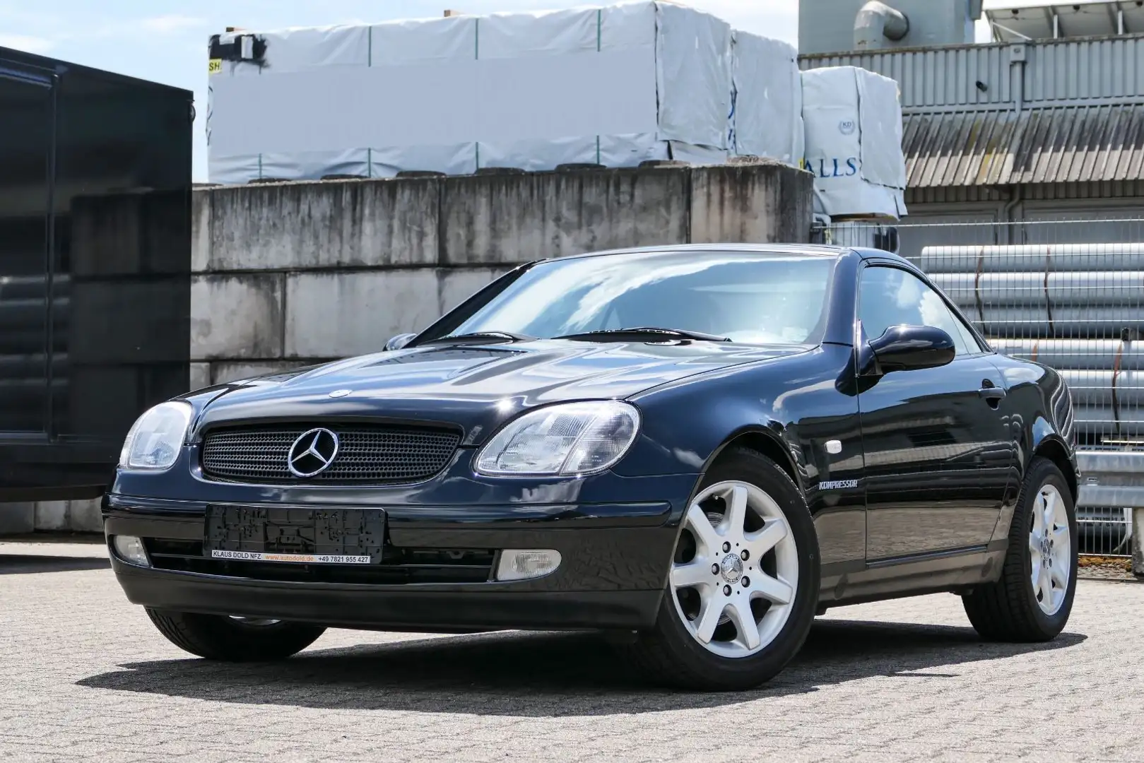 Mercedes-Benz SLK 230 KOMPRESSOR Orig. 28.000 km Schwarz - 1