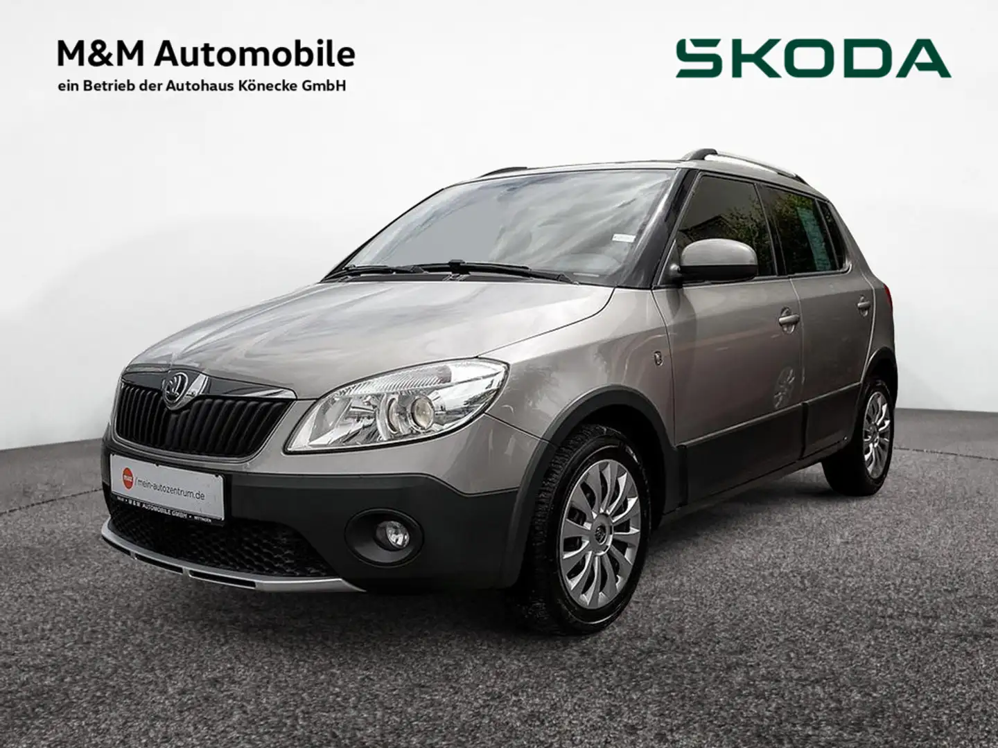 Skoda Fabia 1.2 TSI Scout KLIMA GRA SHZ CD Beige - 1