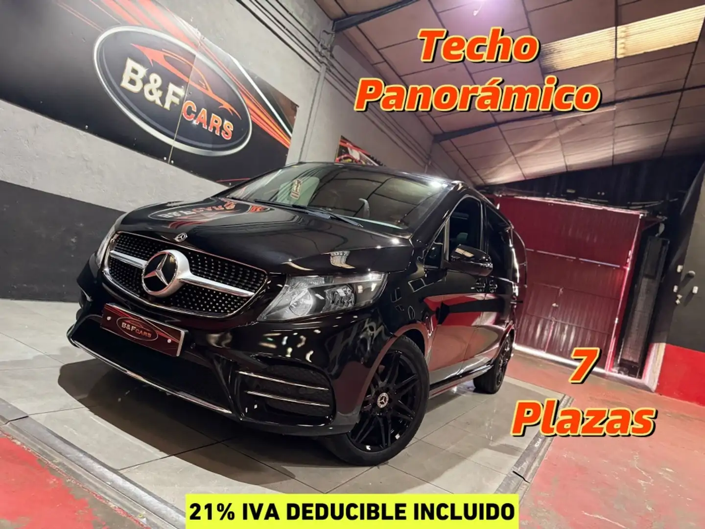 Mercedes-Benz V 220 220d Largo Exclusive Negro - 1