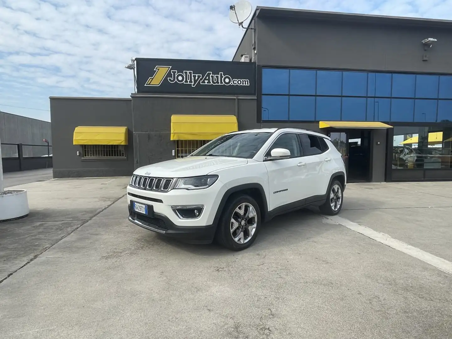 Jeep Compass 1.6 Mjt Limited 2wd 120cv - Navigatore Blanco - 1