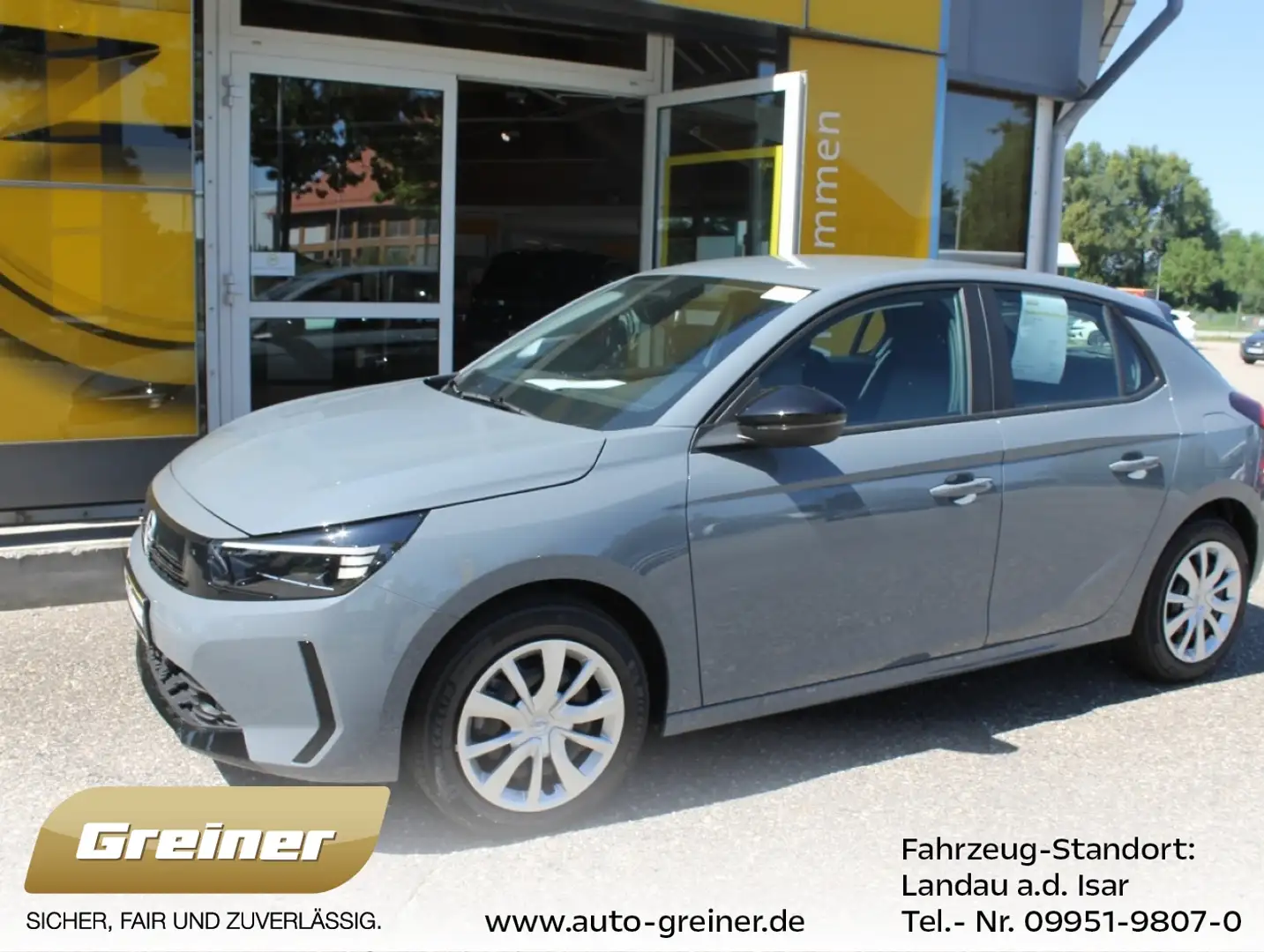 Opel Corsa 1.2 Turbo Edition SHZ|LRHZ|INTELLILINK|LED| Grau - 1