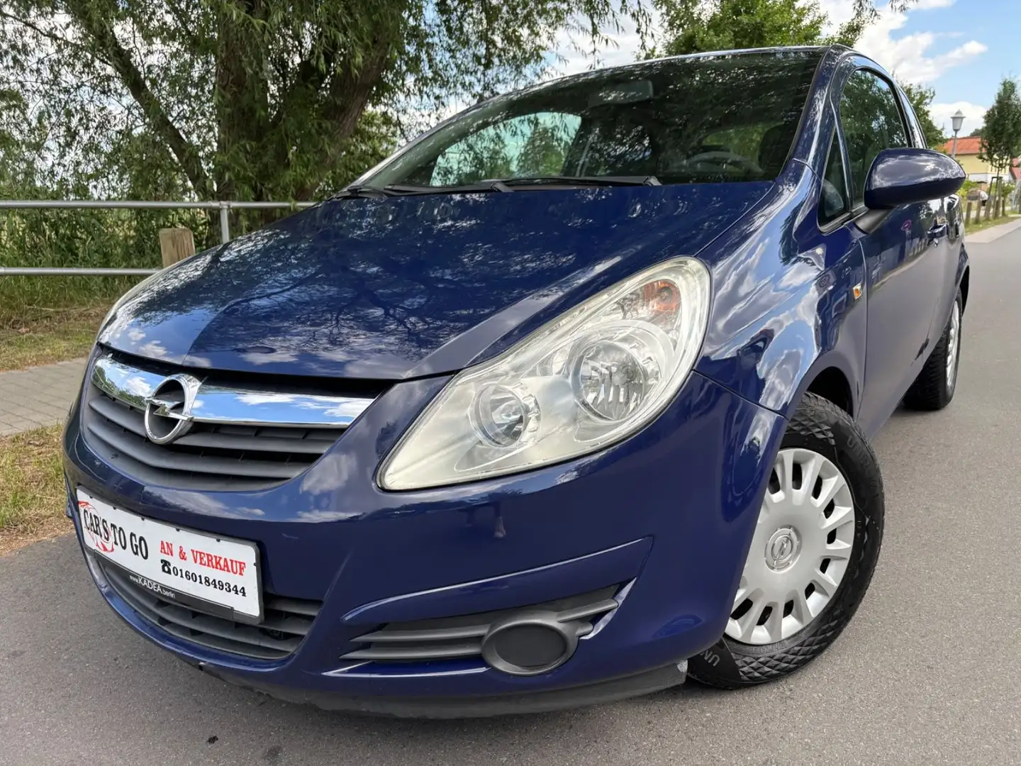 Opel Corsa D Edition Blau - 2