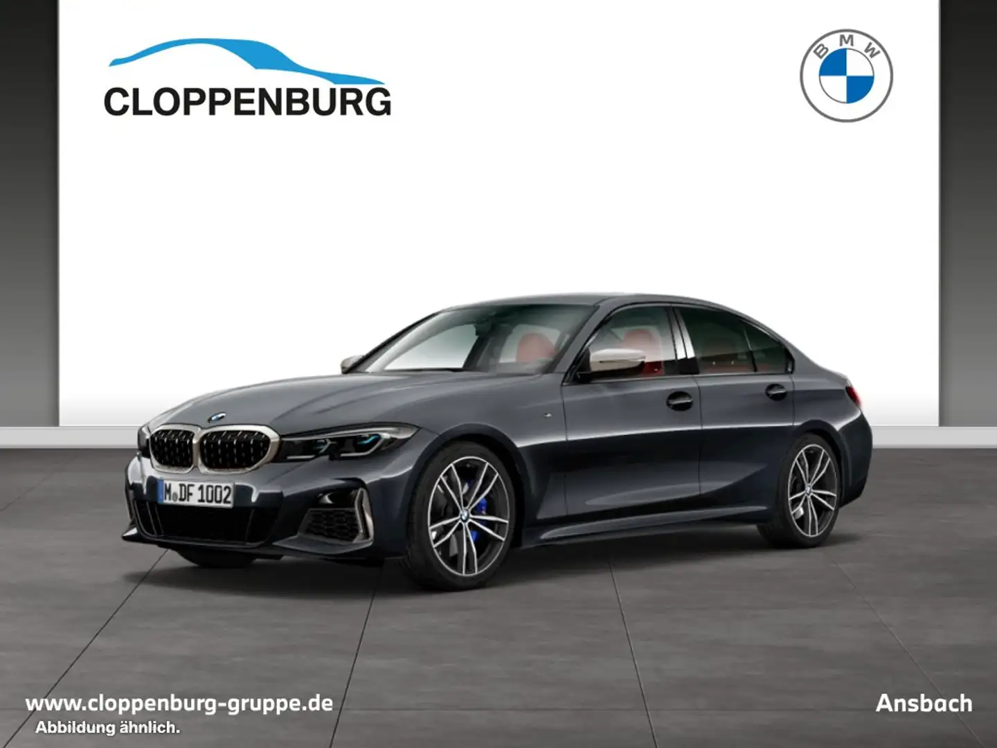 BMW 340 M340i xDrive M Sportpaket Head-Up+StHz+Navi+SHZ Grau - 1