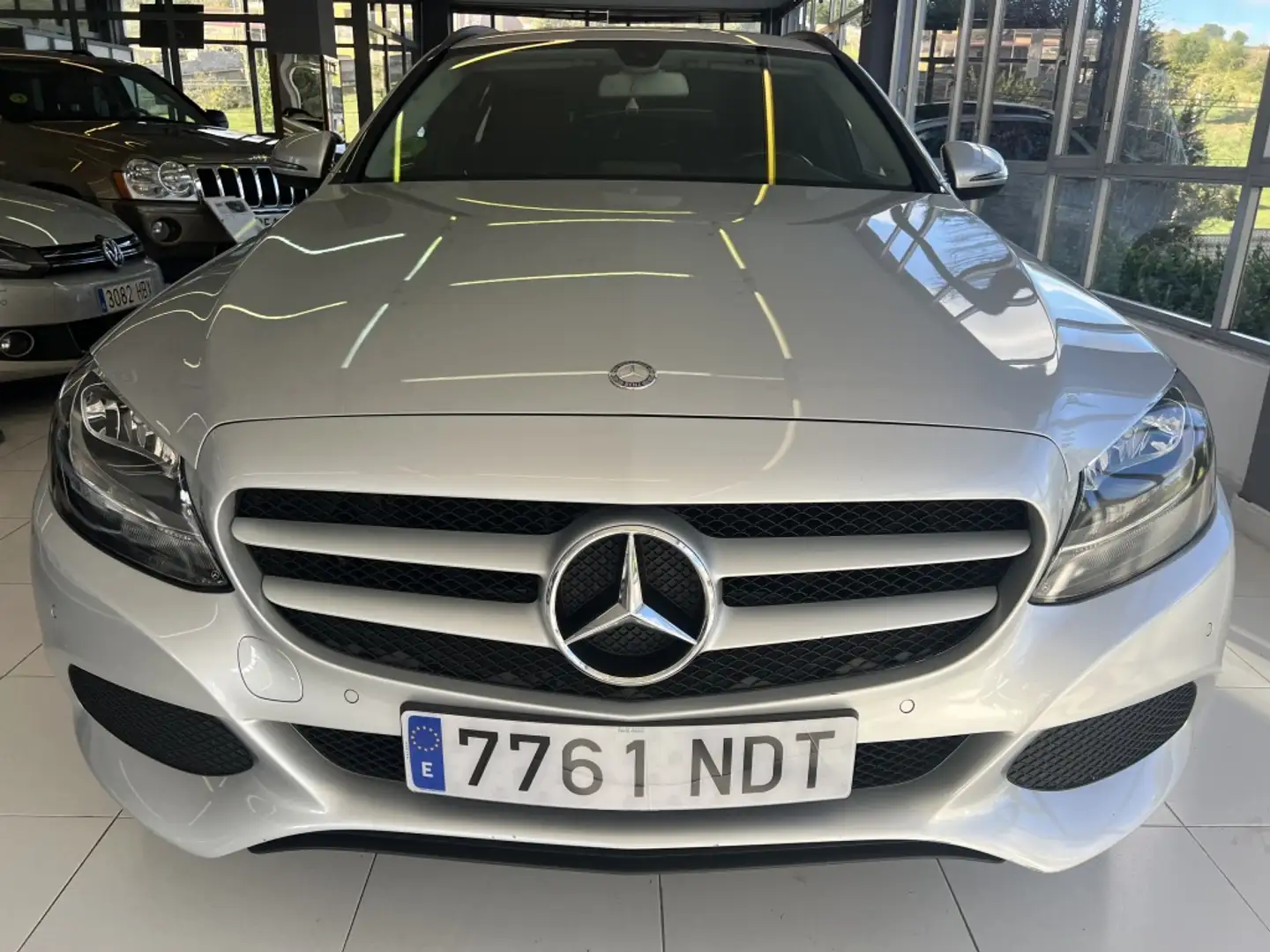 Mercedes-Benz C 220 Estate 220d Silber - 2