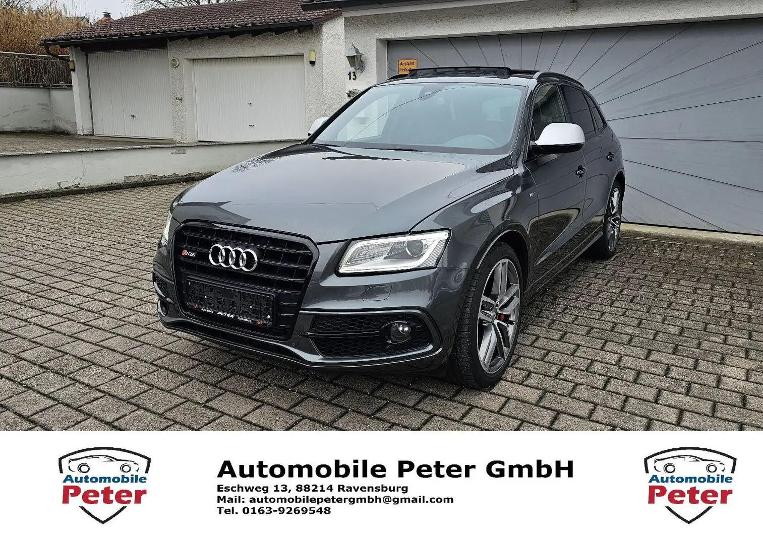 Audi SQ5 3.0 TDI competition quattro ACC Pano AHK Grau - 1
