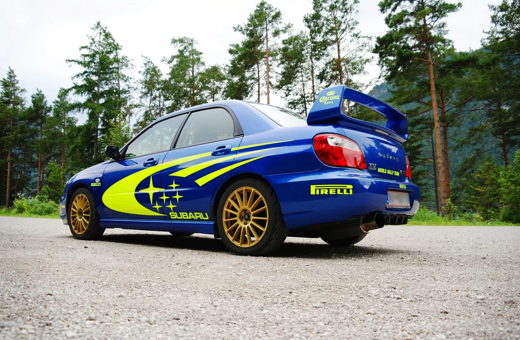 Subaru Impreza Impreza 2,0 Turbo WRX 4WD WRX Blau - 1