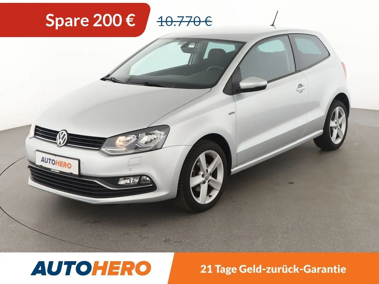 Volkswagen Polo 1.0 Lounge *TEMPO*PDC*CAM*SHZ*KLIMA* Grau - 1
