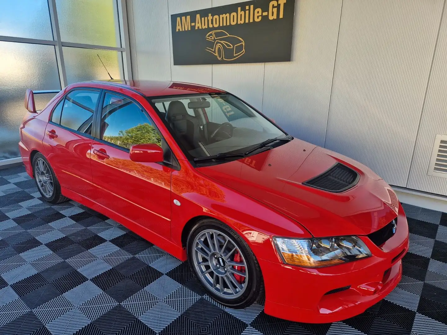 Mitsubishi Lancer Evolution IX/EVO 9*LHD*Deutsches Fahrzeug Rood - 1