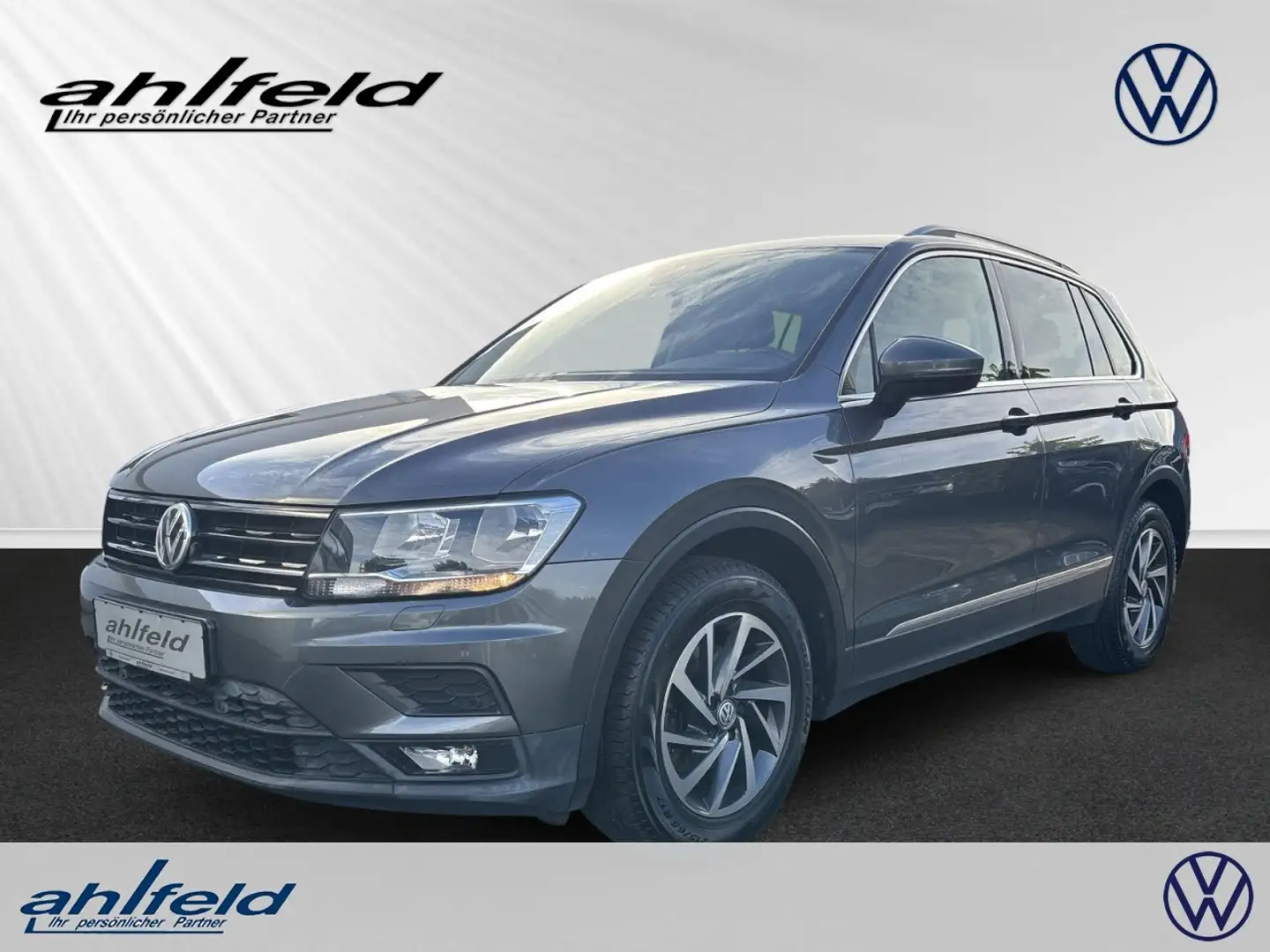 Volkswagen Tiguan Sound 1.4 TSI AHK ACC NAVI APP LM SHZ Klima Navi Gris - 1