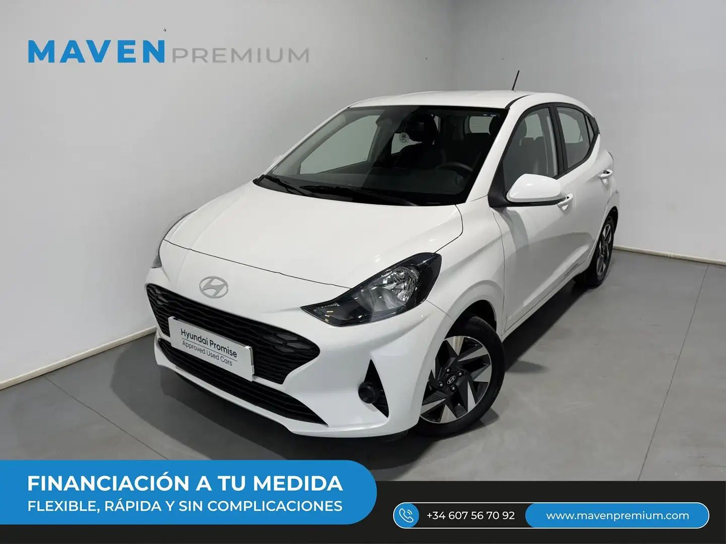 Hyundai i10 1.0 MPI Klass Blanco - 1