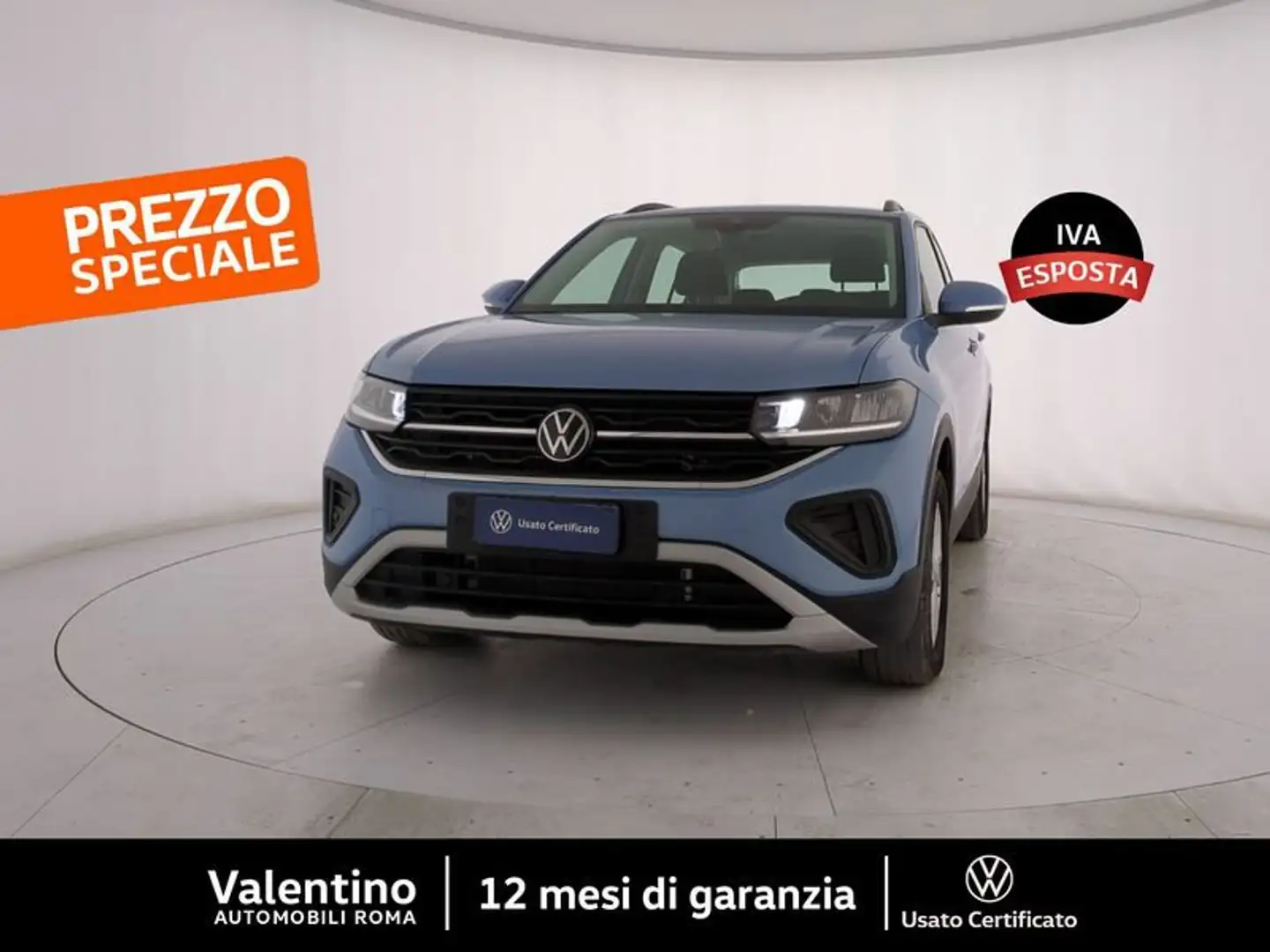 Volkswagen T-Cross 1.0 TSI DSG 115 CV Life Blu/Azzurro - 1