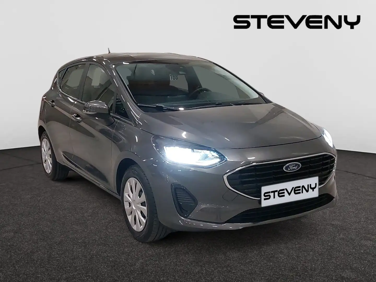 Ford Fiesta TITANIUM 1.0 EcoBoost 100CV *DEMO*PARK PILOT* Gris - 2