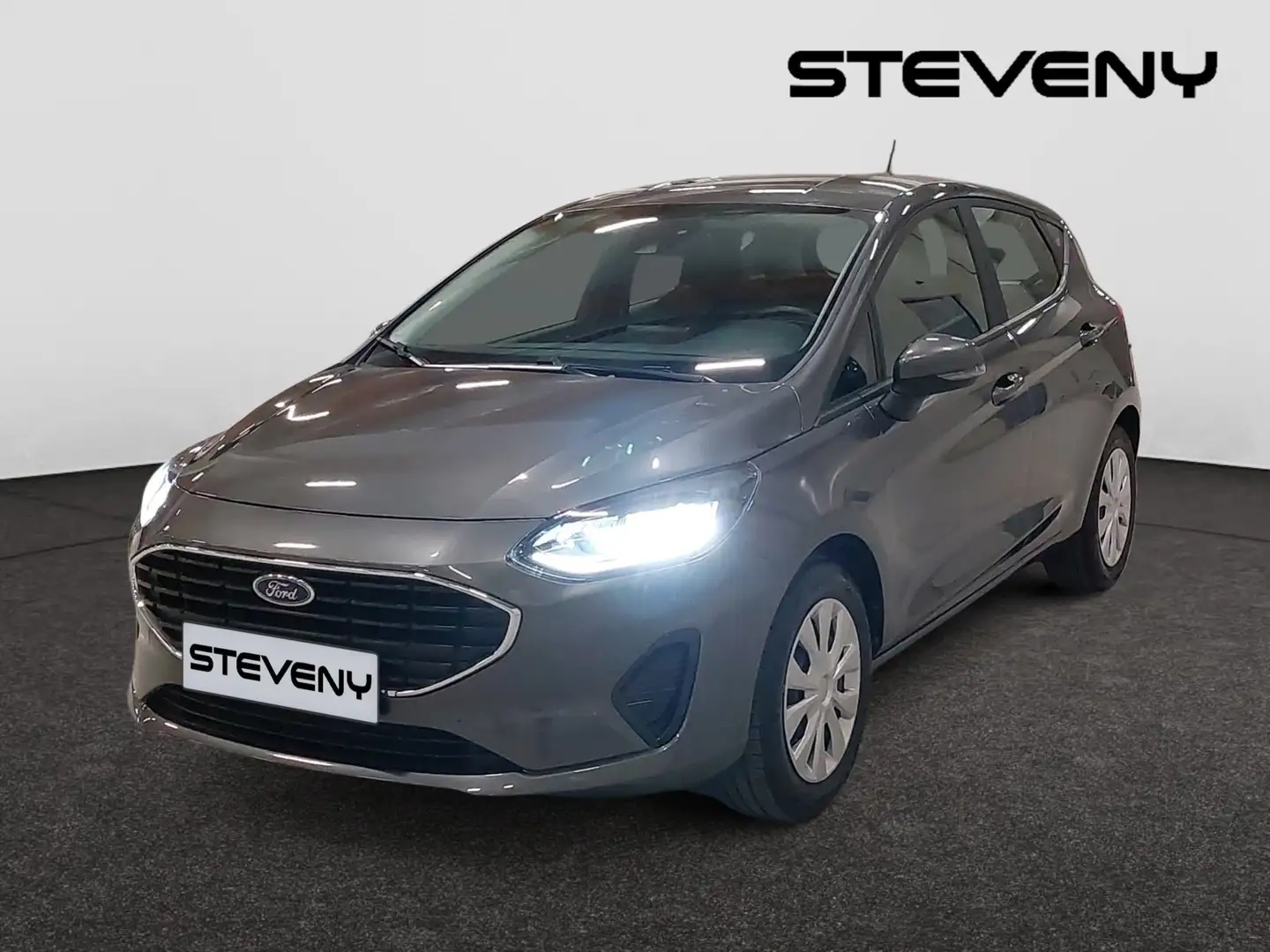 Ford Fiesta TITANIUM 1.0 EcoBoost 100CV *DEMO*PARK PILOT* Gris - 1