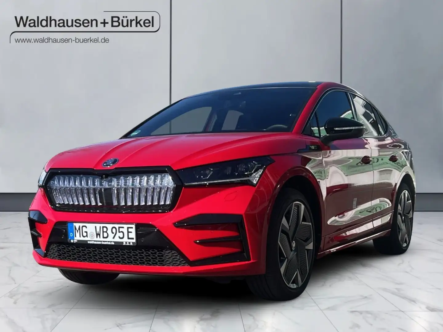 Skoda Enyaq Coupé RS Lounge *AHK *PANO *HEAD-UP Klima Navi Rot - 1