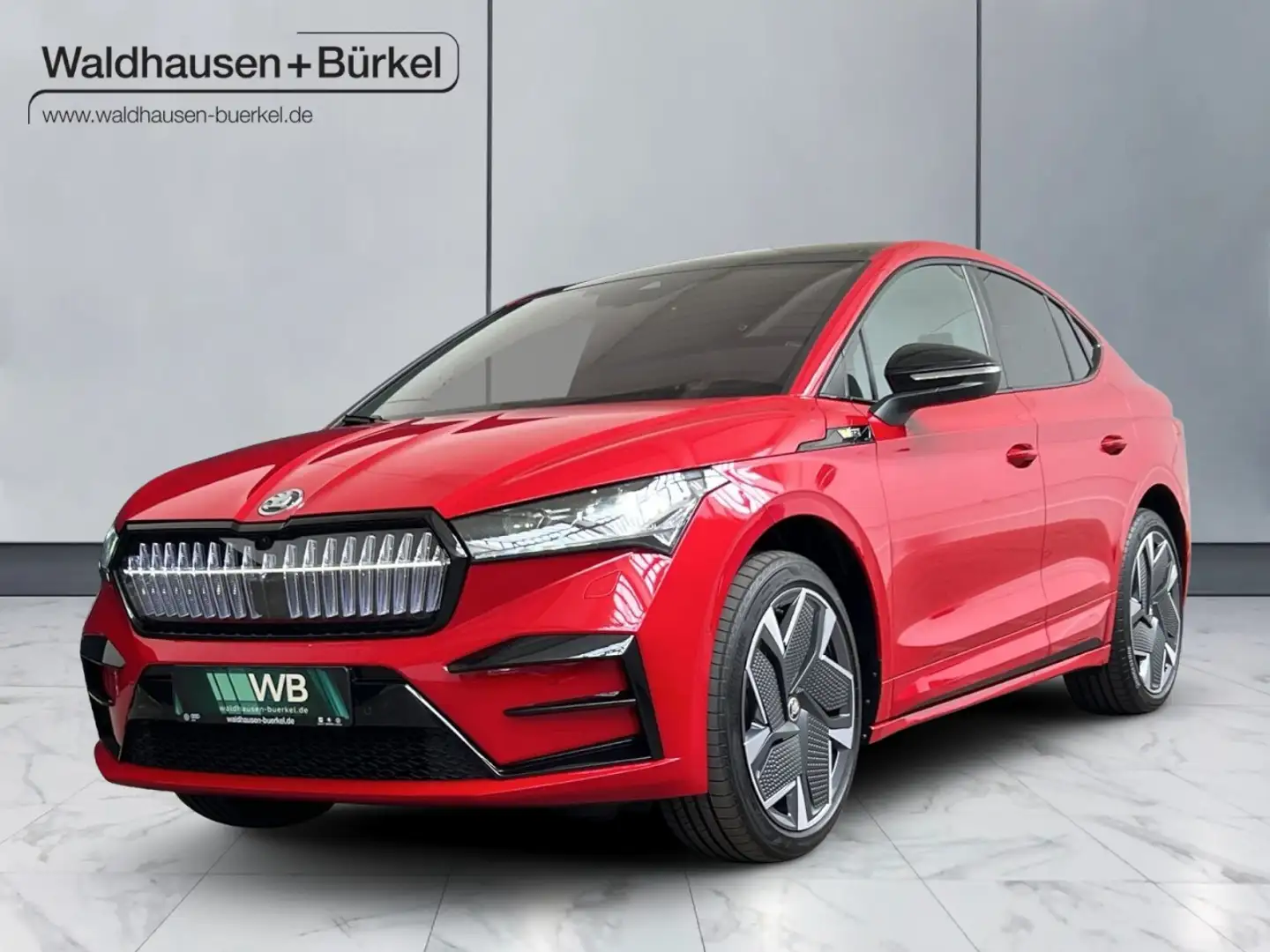 Skoda Enyaq Coupé RS Lounge *AHK *PANO *ACC *HEAD-UP Klima Rouge - 1