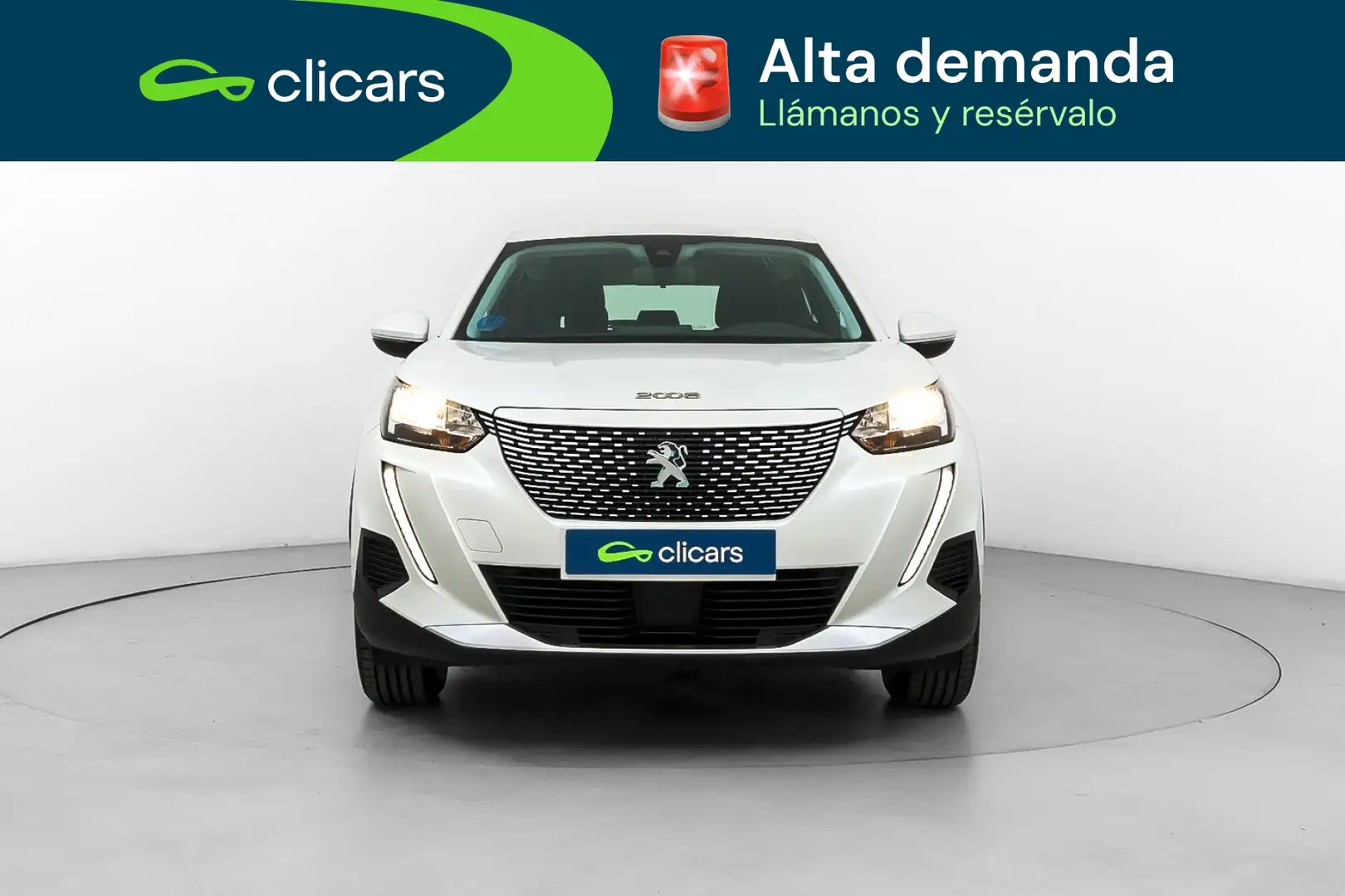 Peugeot 2008 Active Eléctrico 100kW Blanco - 2