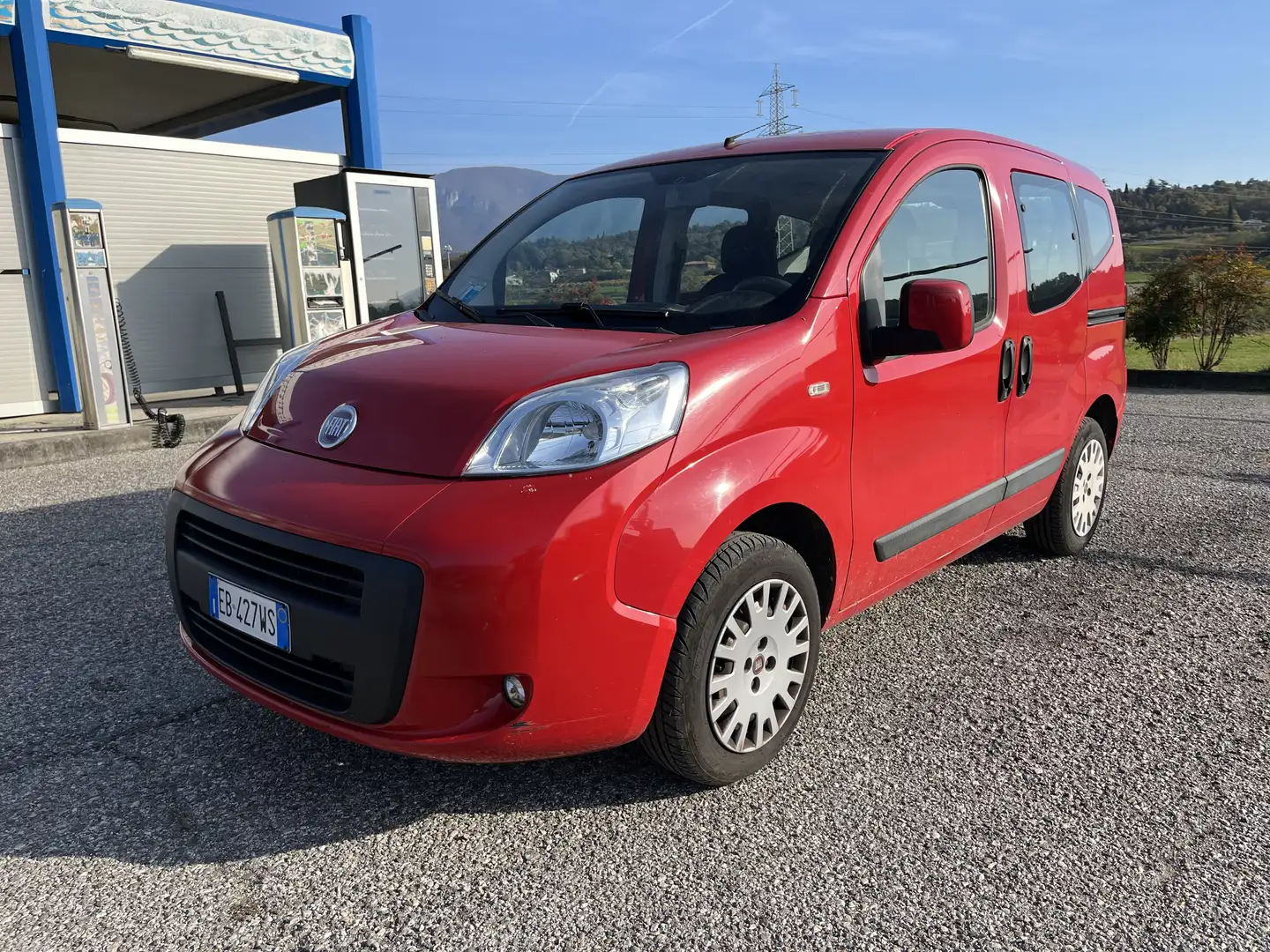 Fiat Qubo 1.4 8v natural power Dynamic 70cv Rosso - 1