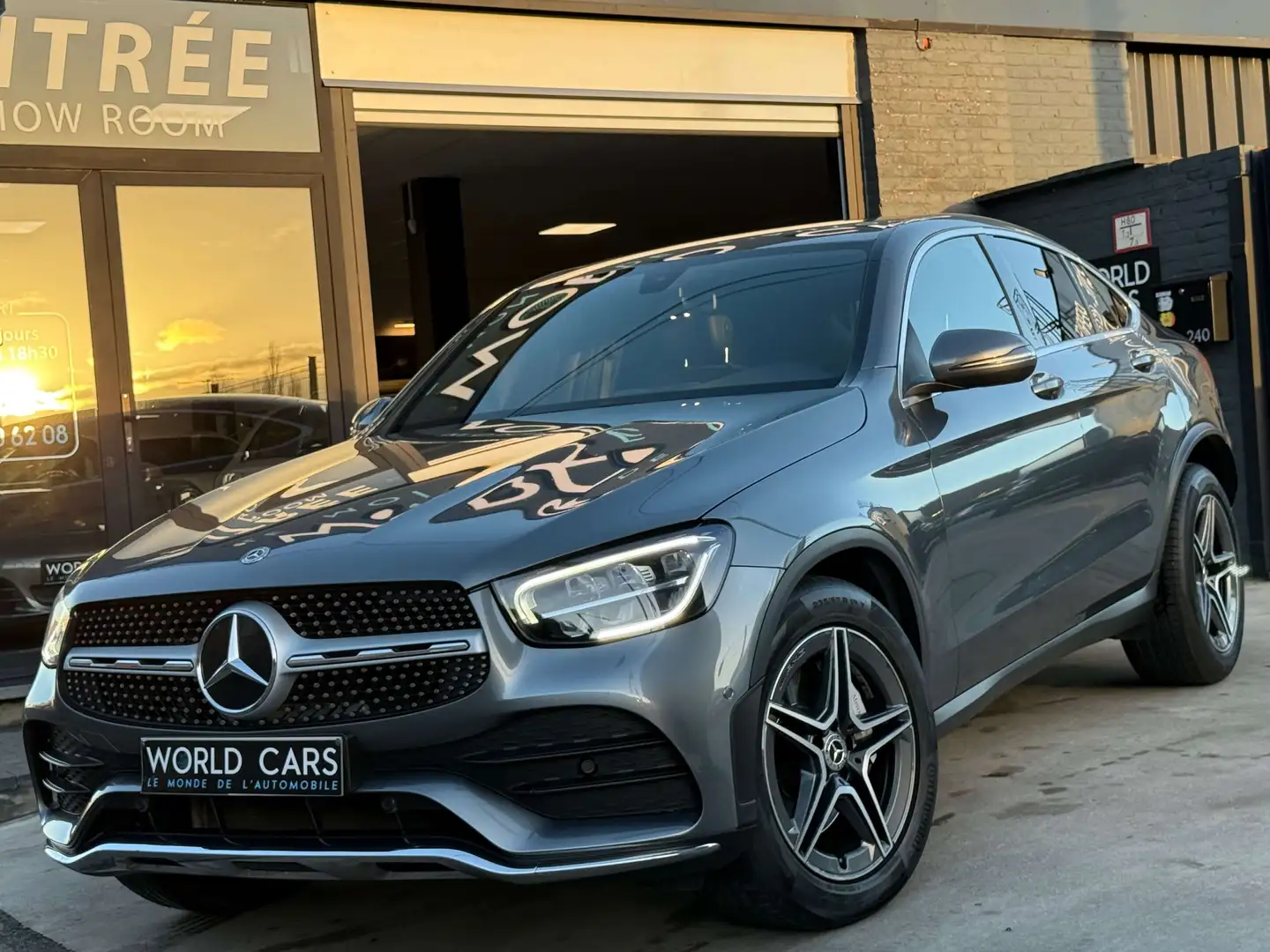 Mercedes-Benz GLC 200 d PACK AMG / LINE ASS. / CAMERA / NAVI / FACELIFT Gris - 1