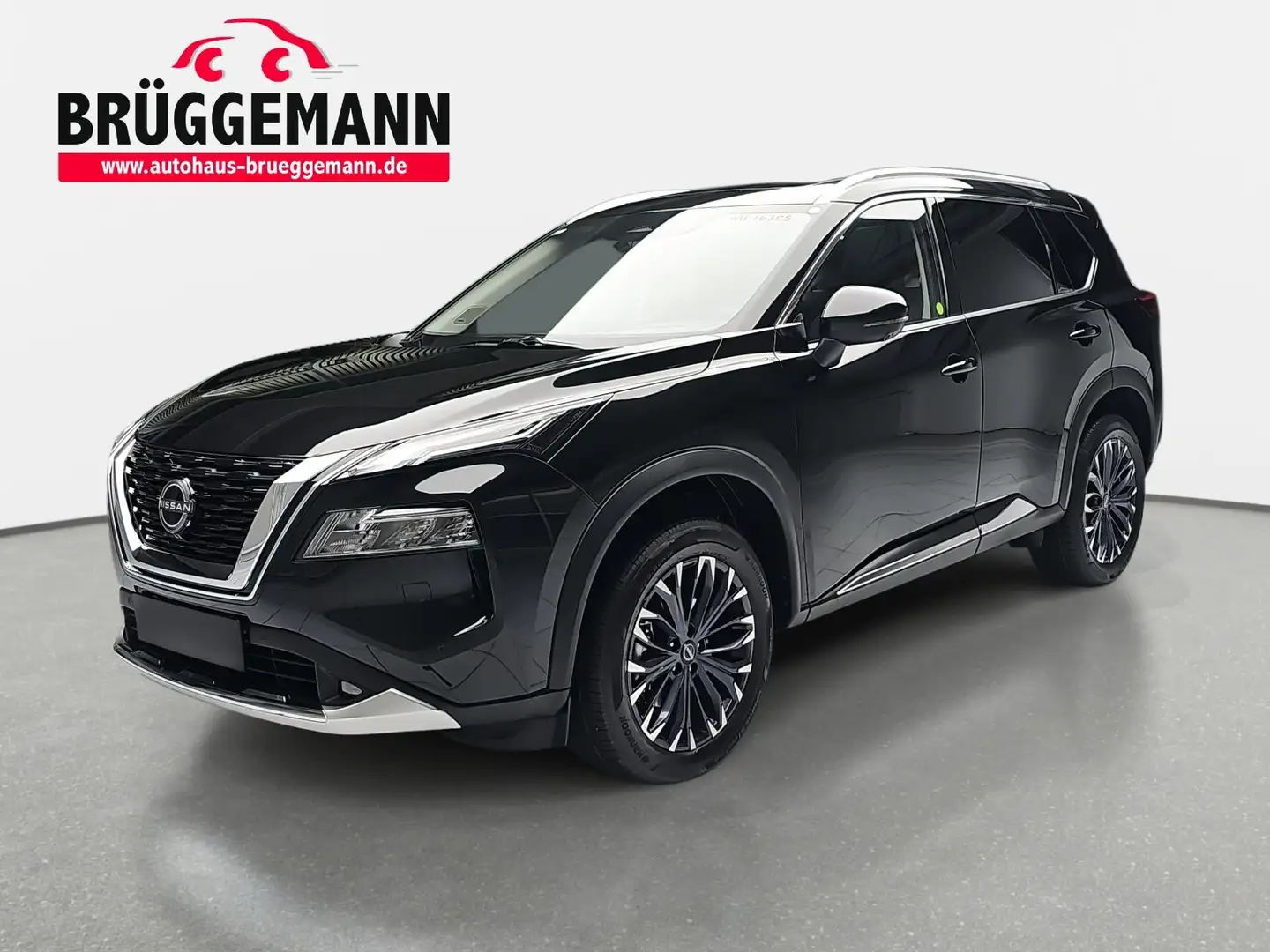Nissan X-Trail X-TRAIL 1.5 VC-T MHEV AUTO. TEKNA 7-SITZER  PANORA Schwarz - 1