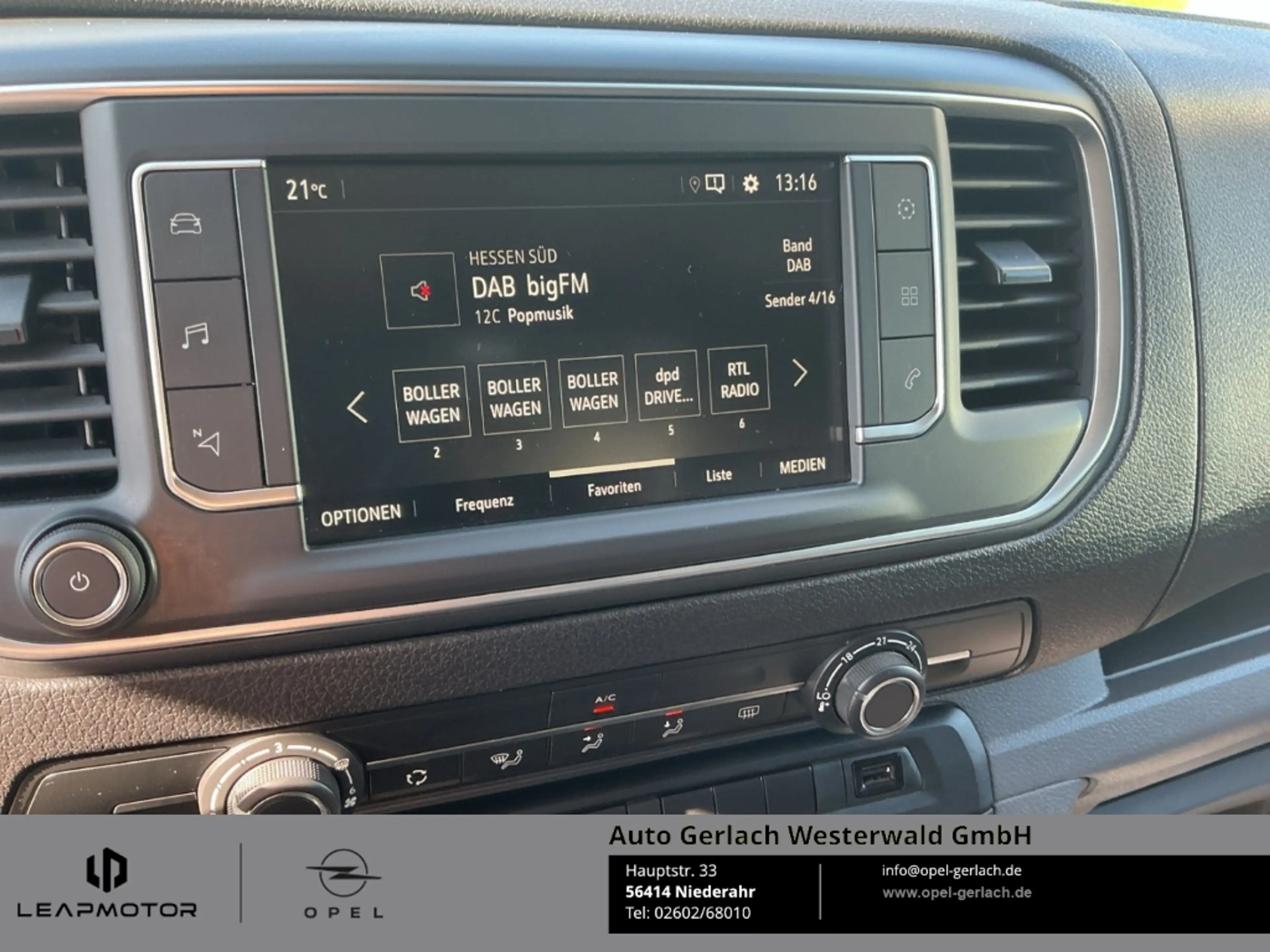 Opel Vivaro Kombi L Navi Apple CarPlay Android Auto Mehrzonenk — photo 7