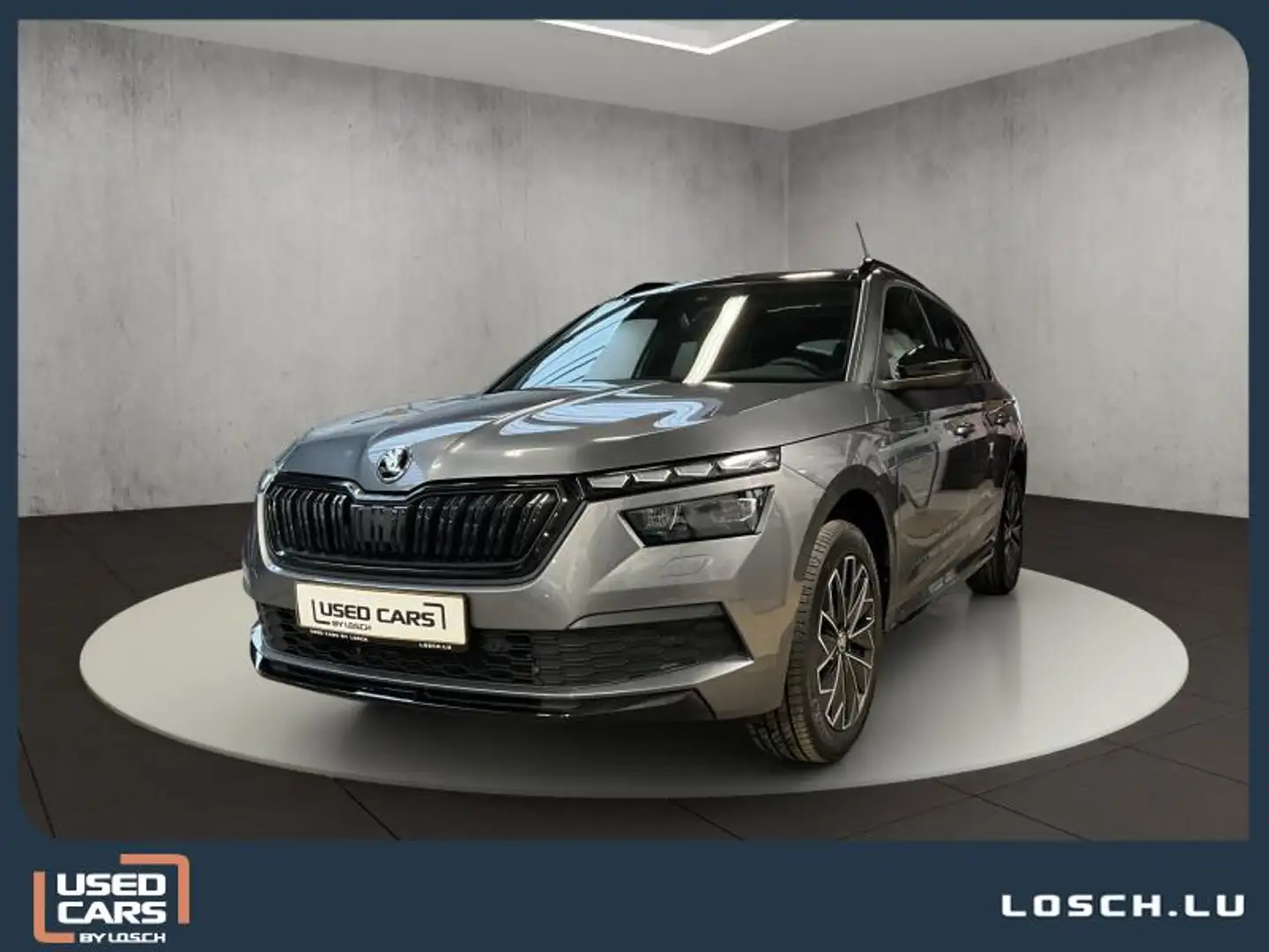 Skoda Kamiq Monte-Carlo+DSG+LED+Pano Gris - 1