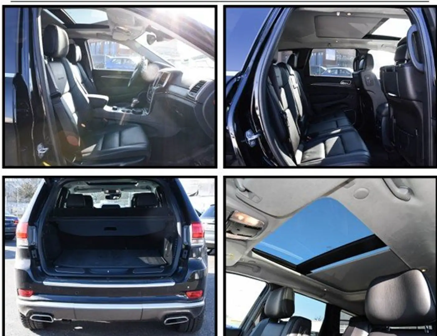 Jeep Grand Cherokee 3.0+V6+Multijet+TV+4WD+Automatik+Summit Schwarz - 2