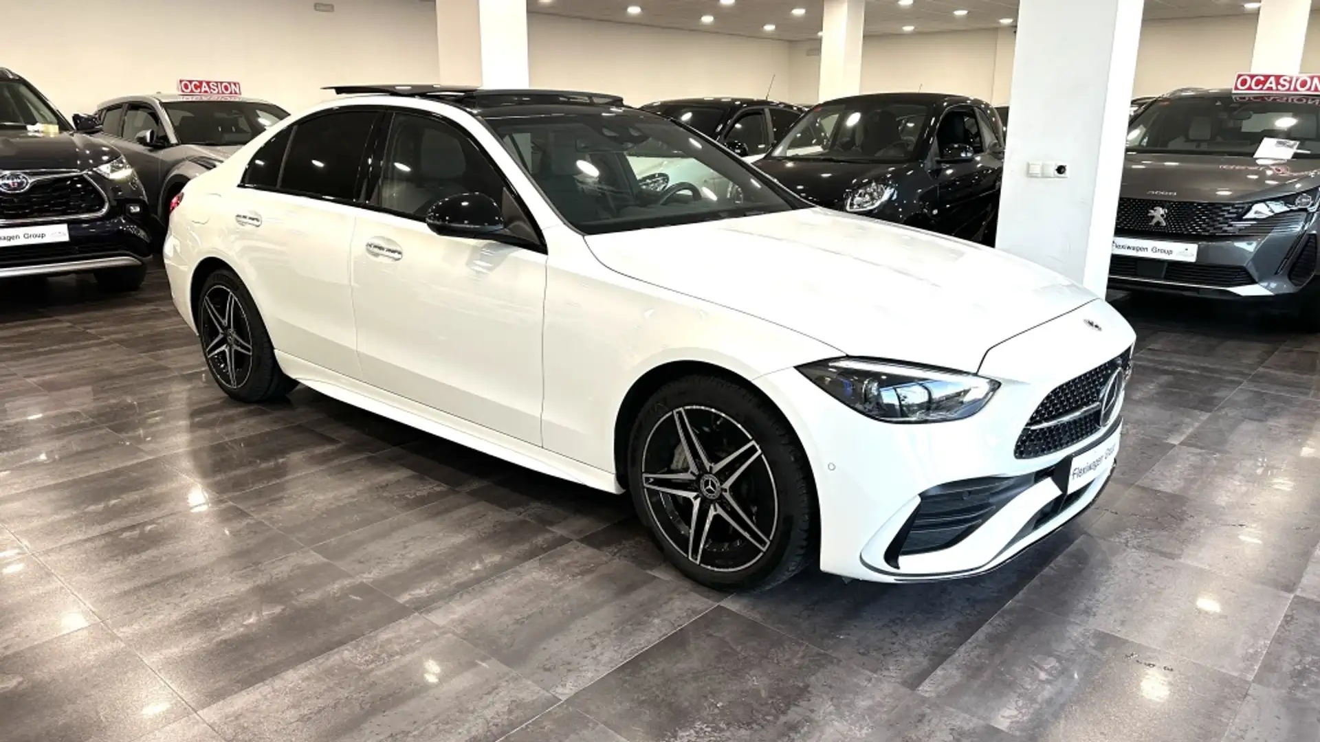 Mercedes-Benz MERCEDES-BENZ Clase C Berlina  Automático de 4 Pu Blanco - 1