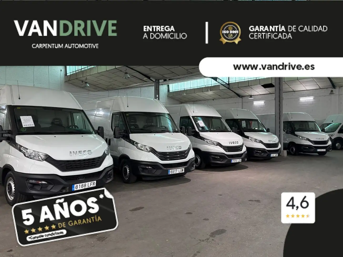 Iveco Daily 35S16 2.3 TD 35S 16 V 3520L/H2 12 M3 Wit - 2