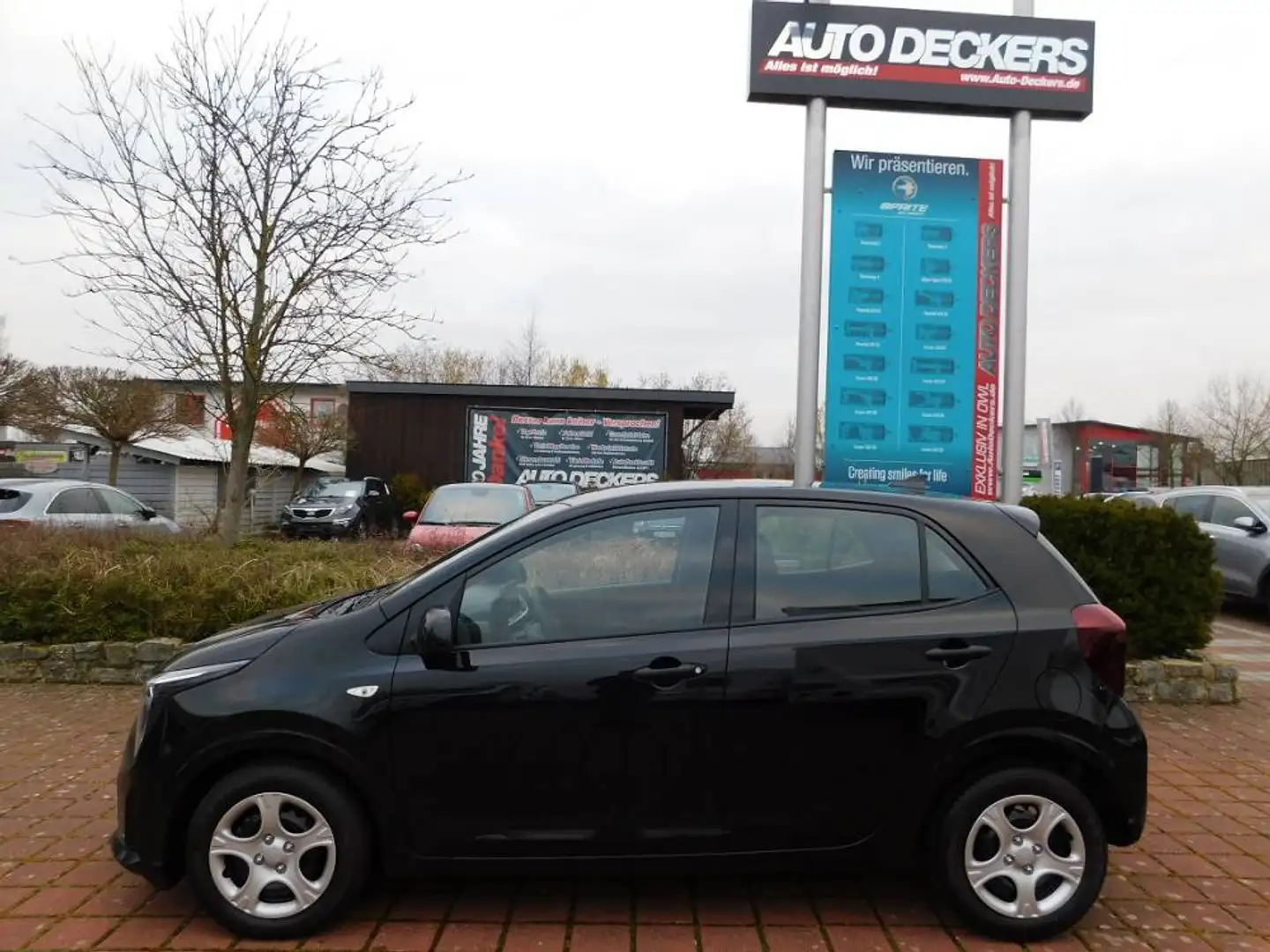 Kia Picanto 1.0 Edition 7 Klima Navi Kamera PDC Schwarz - 2