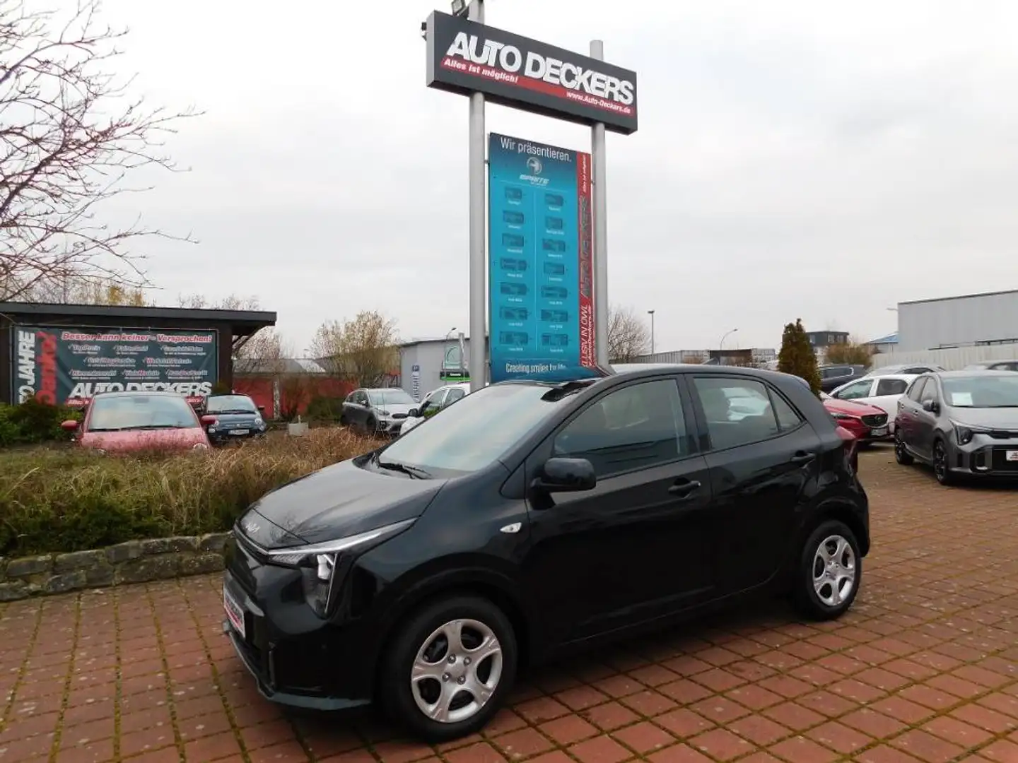 Kia Picanto 1.0 Edition 7 Klima Navi Kamera PDC Schwarz - 1