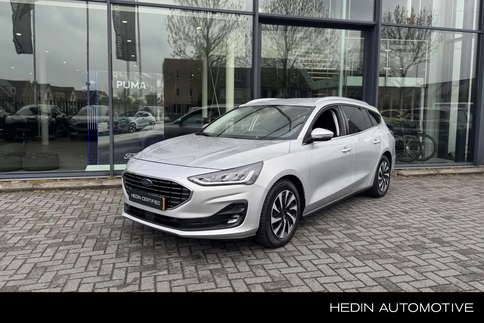 Ford Focus Wagon 1.0 EcoBoost Hybrid Titanium Style | Navigat Grijs - 1