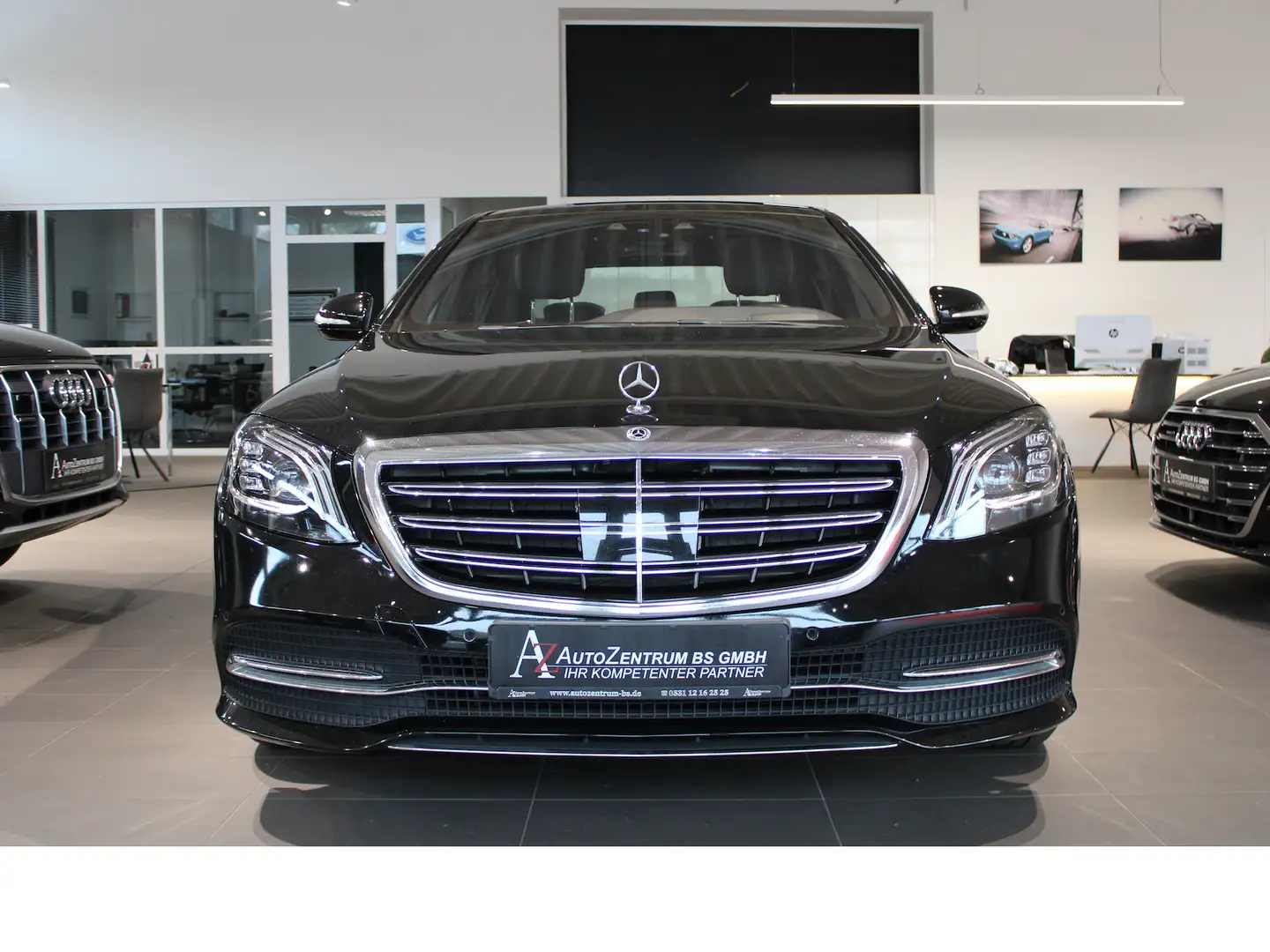 Mercedes-Benz S 400 d Lang *LED*HUD*NAVI*CAM*PANO*SHZ* Schwarz - 2