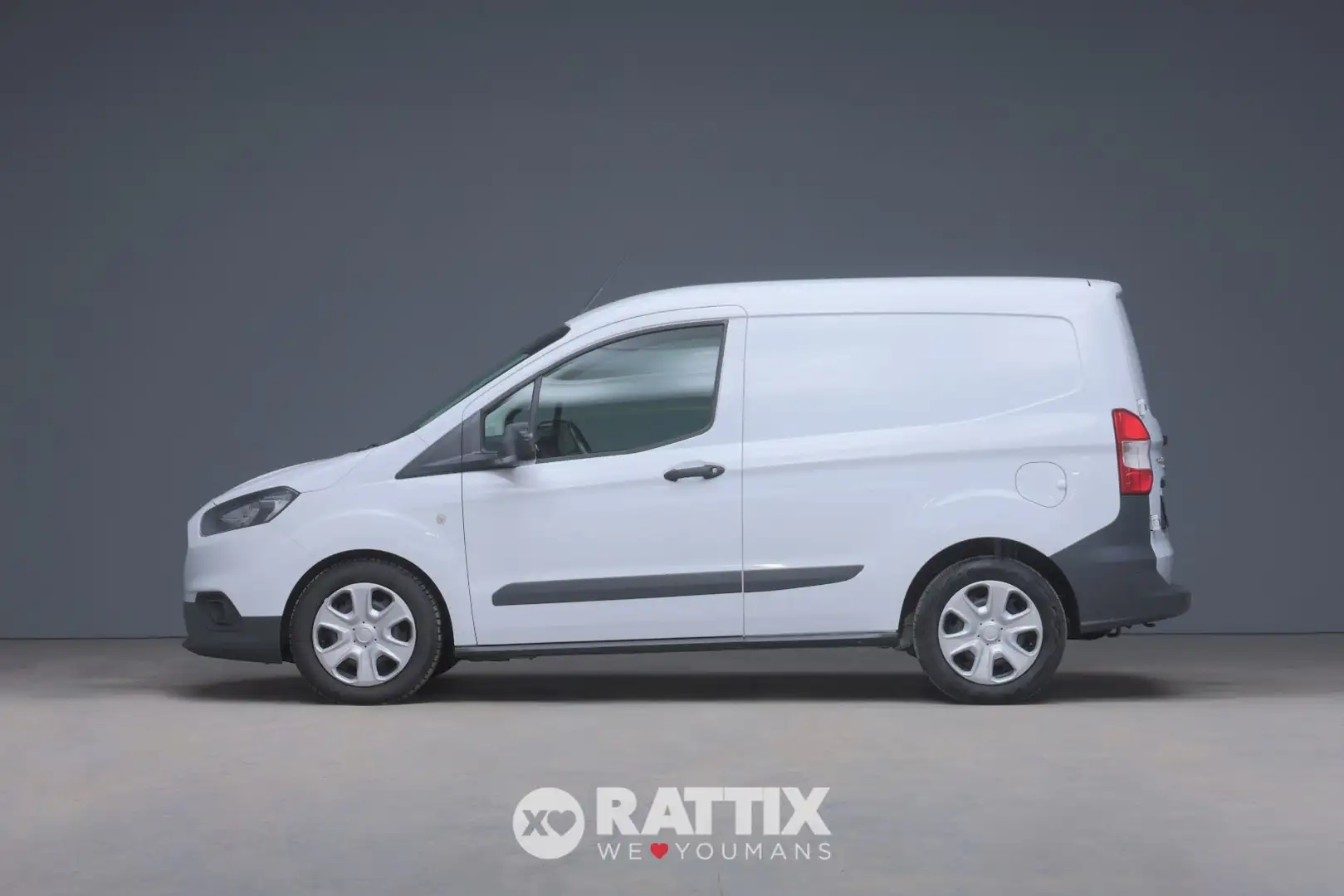 Ford Transit Courier 1.5 TDCI 100CV Trend IVA ESCLUSA Blanc - 2