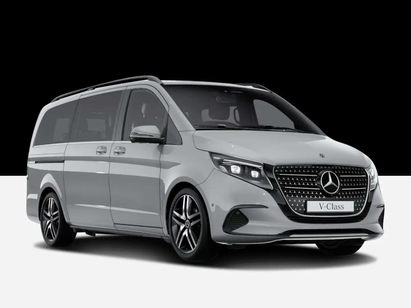 Mercedes-Benz V 300 V 300 d 4MATIC AVANTGARDE Lang  Basic/Navi/Autom. Gris - 1