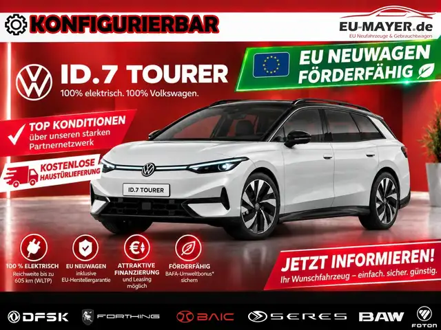 Volkswagen ID.7 Tourer Pure / Festpreisgarantie* | Förderfähig!...